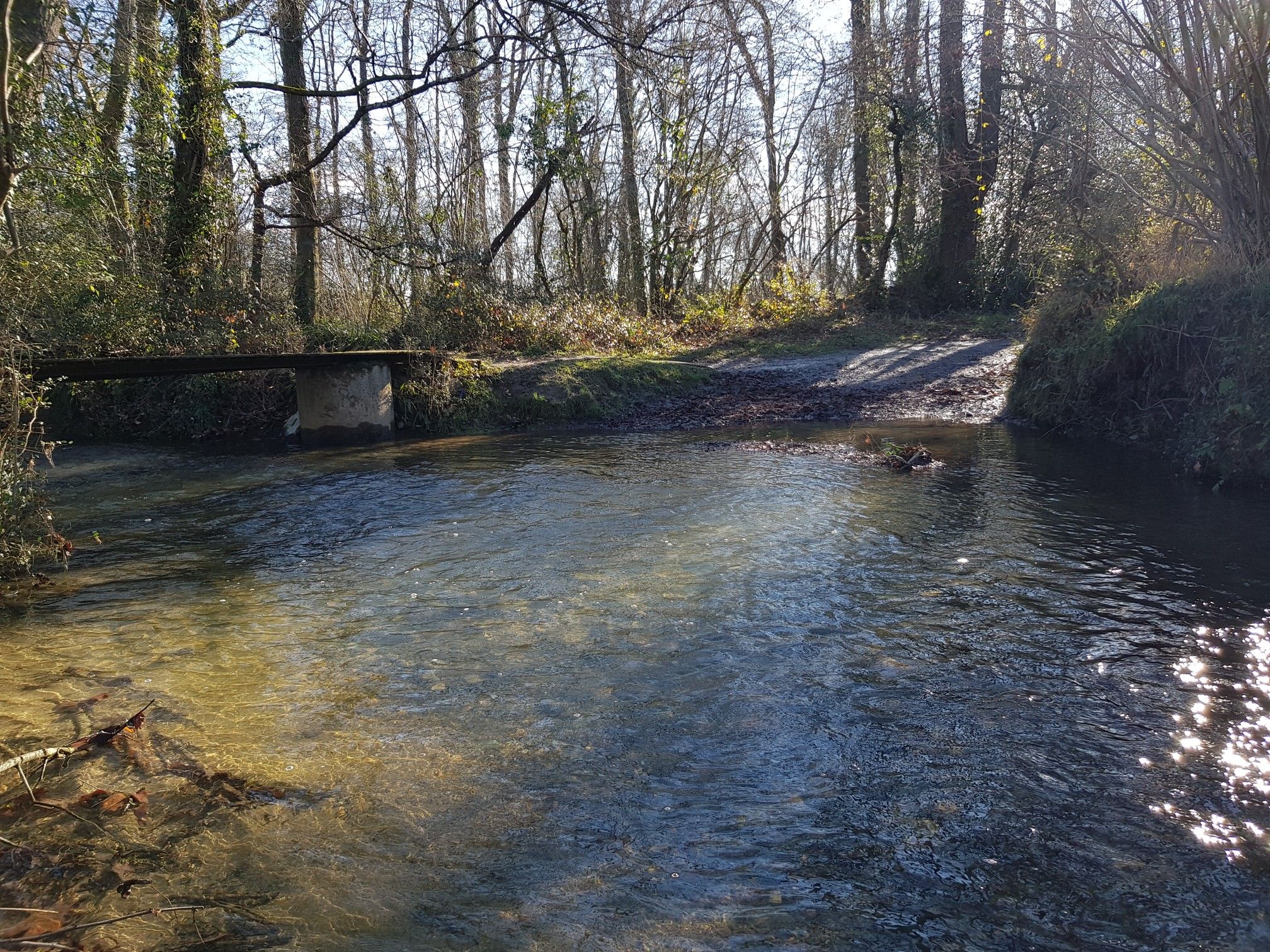 Petite passerelle.
