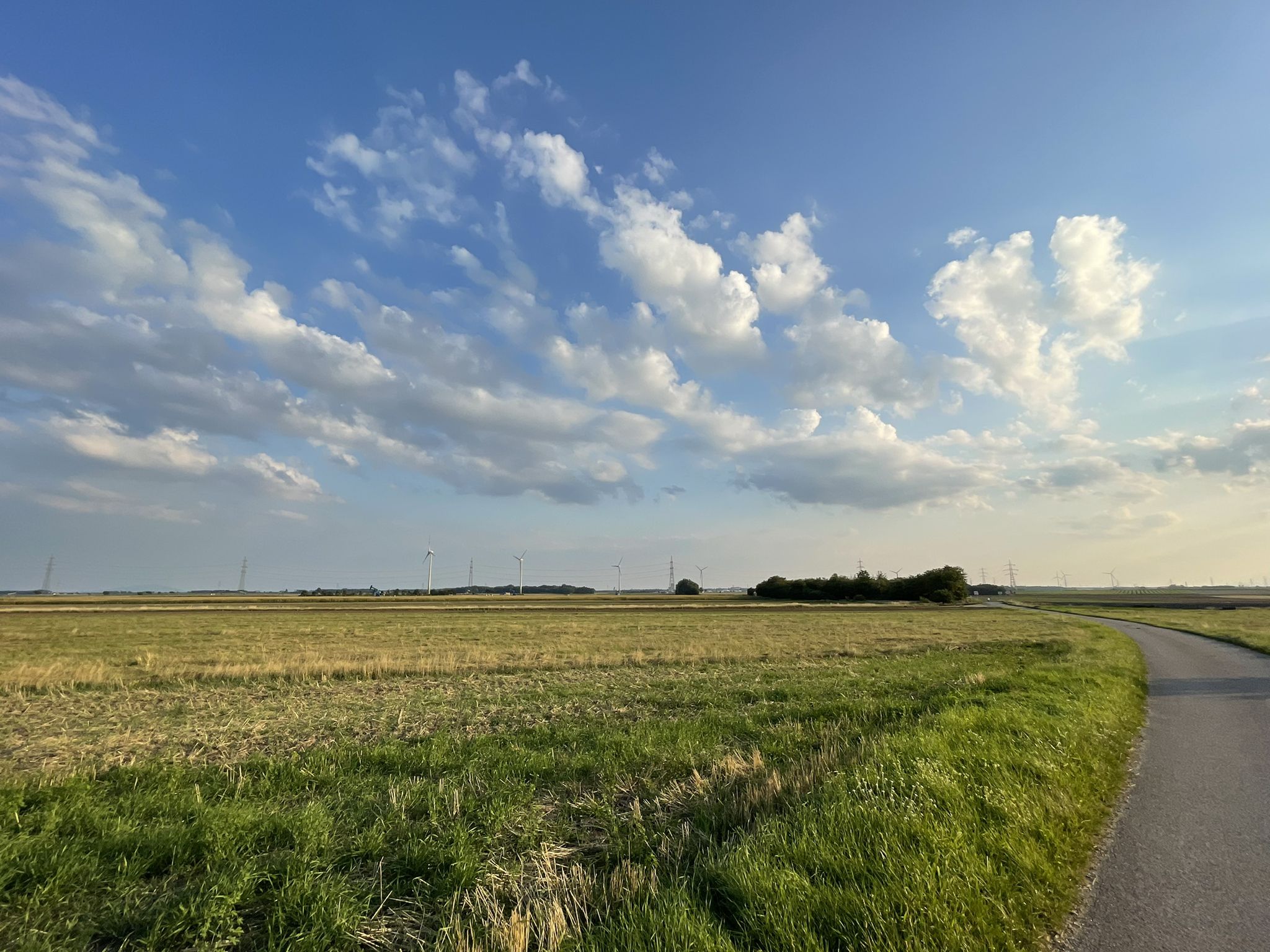 Wolkenstimmung über dem Marchfeld