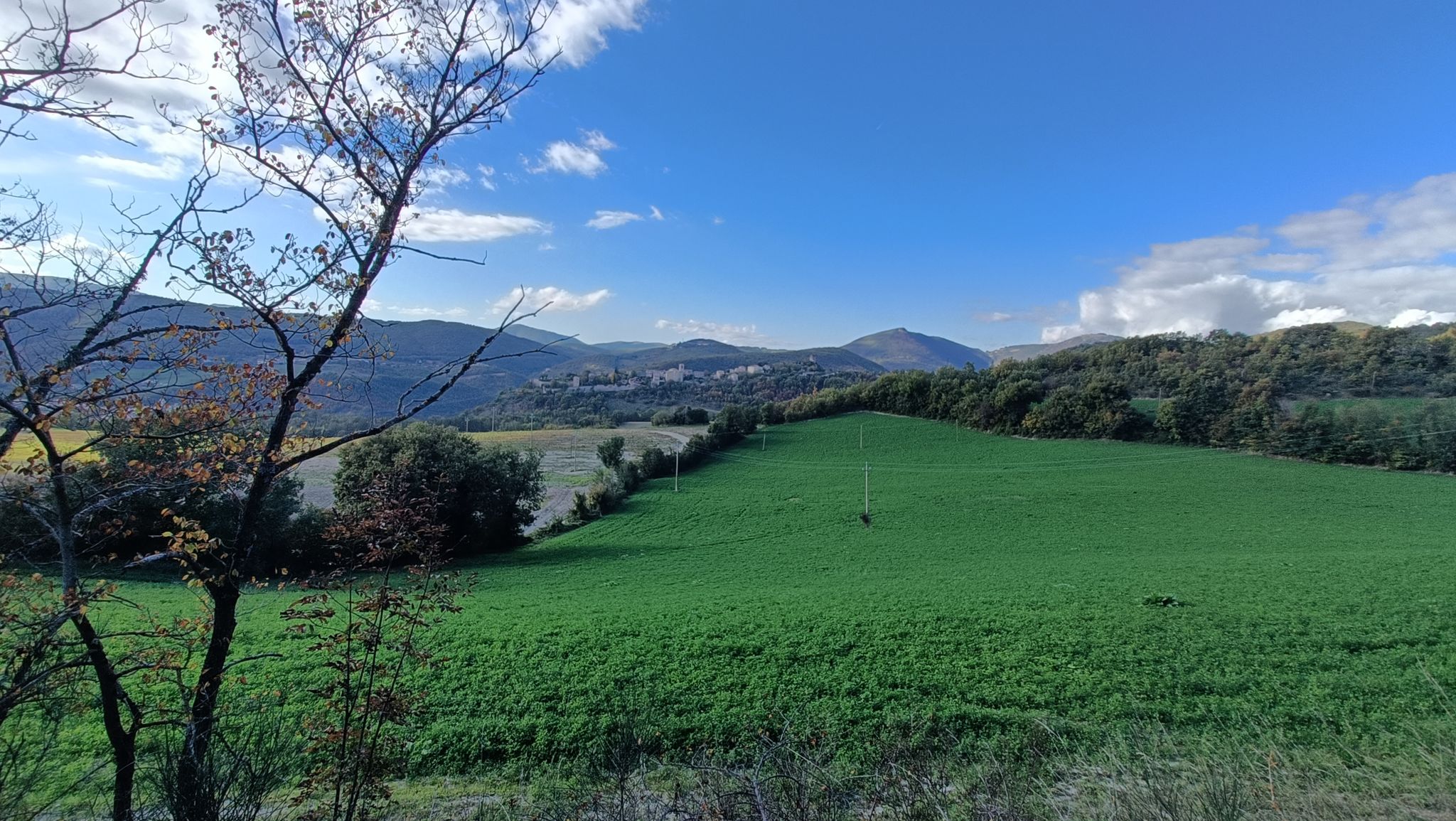 Vista su Sellano