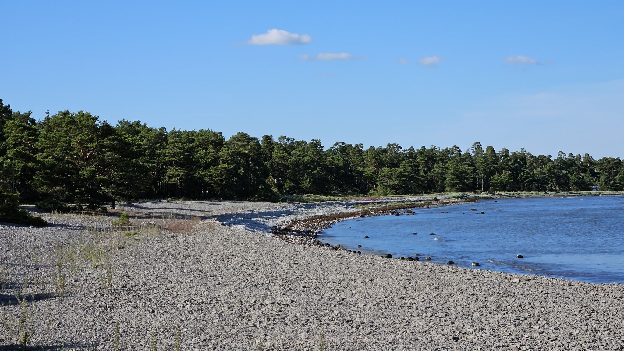 Bucht am Ostufer