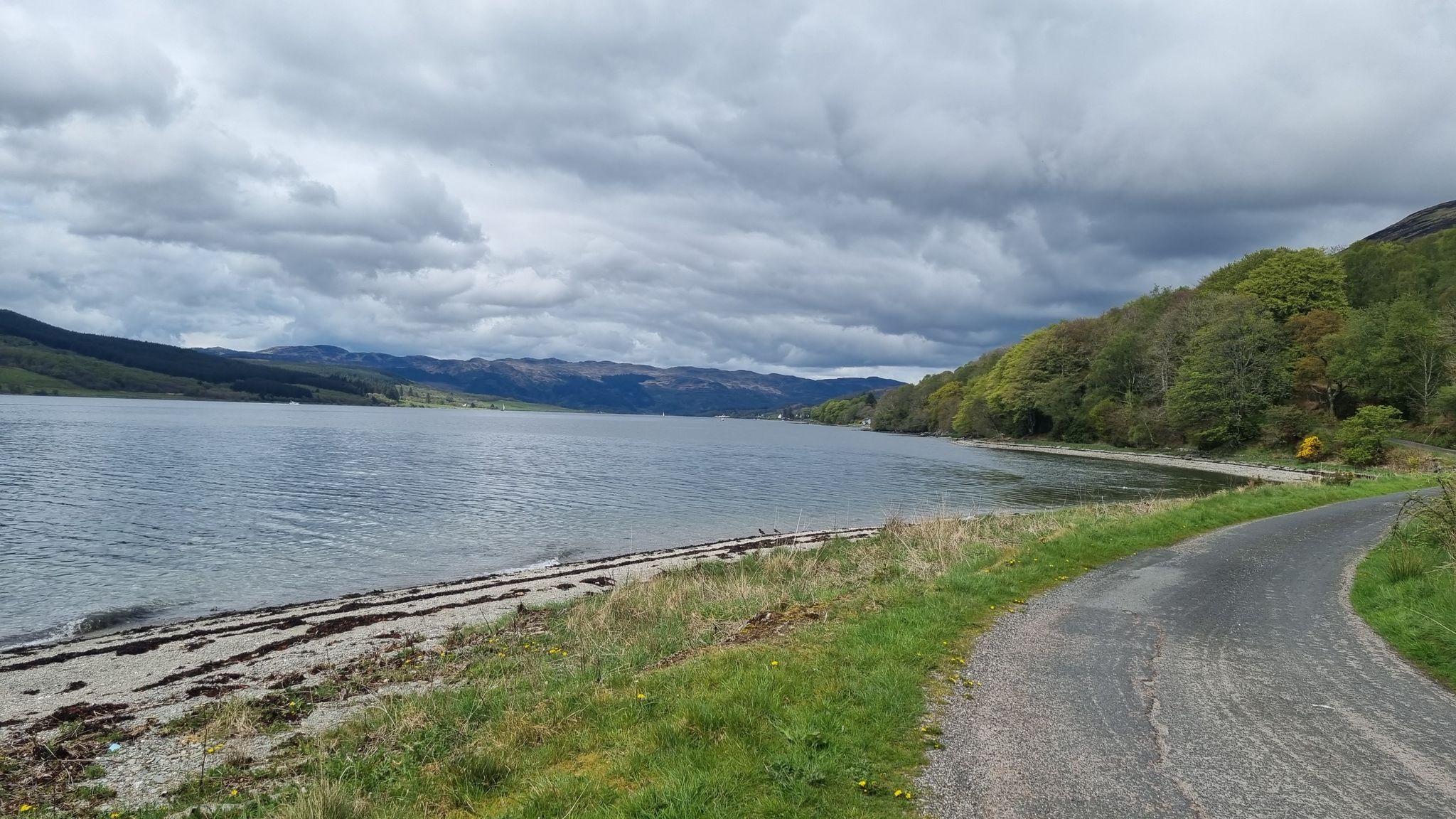 looking towards kyles of Bute.