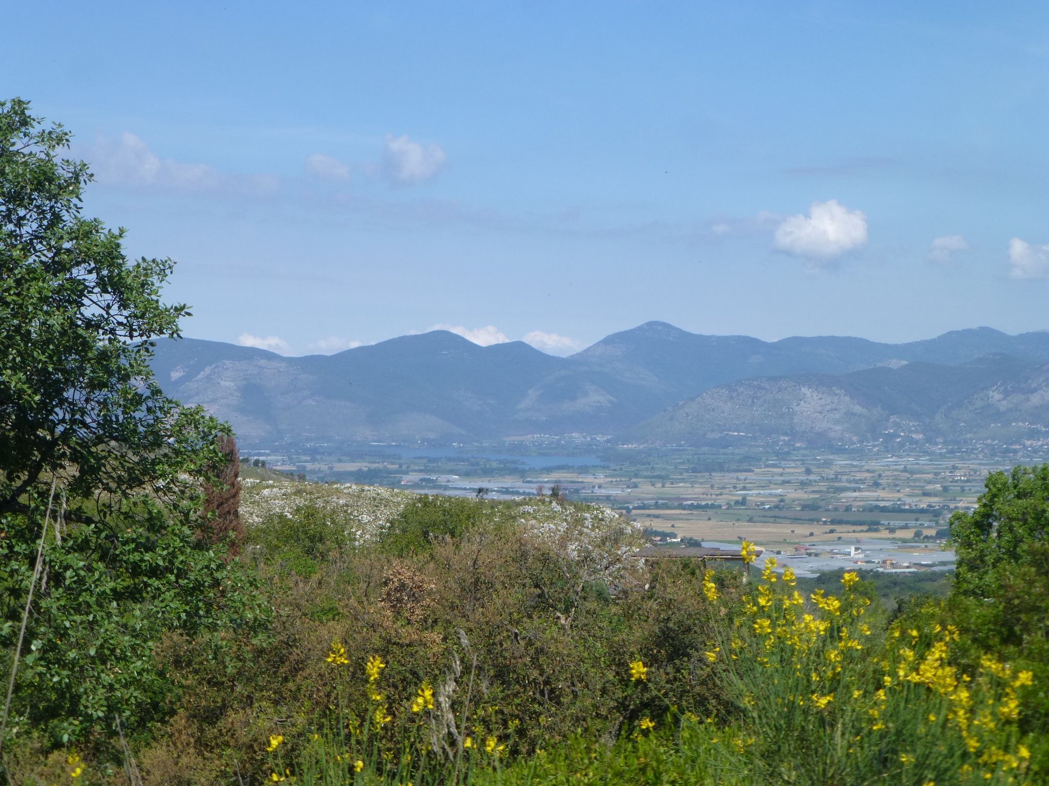 Vista sulla Piana di Fondi