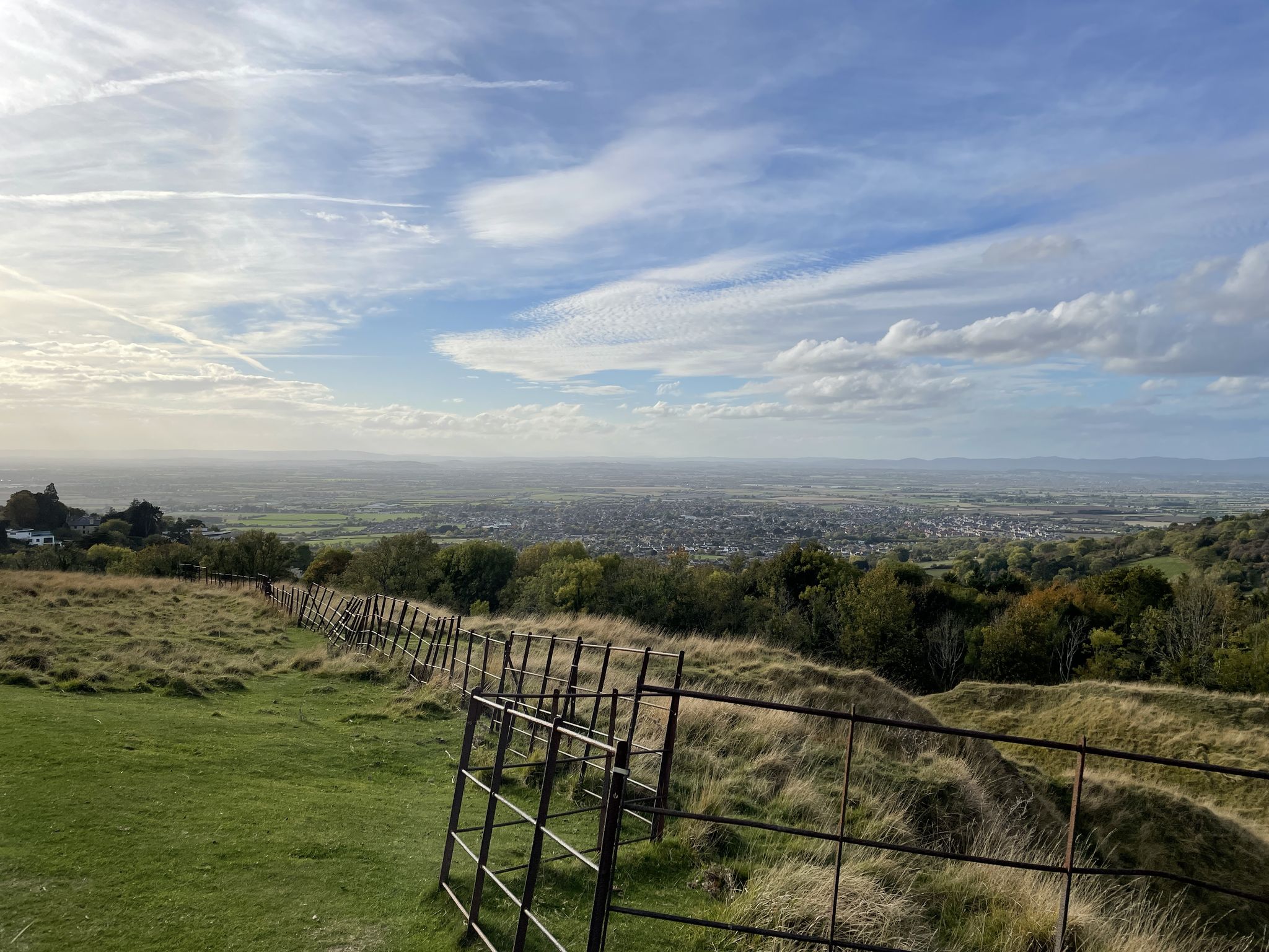 Great views from Cleeve Hill Golf Club