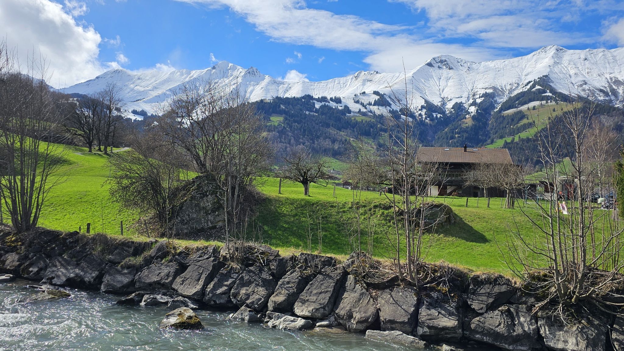 Entlang der Kander. Was für ein Panorama?!