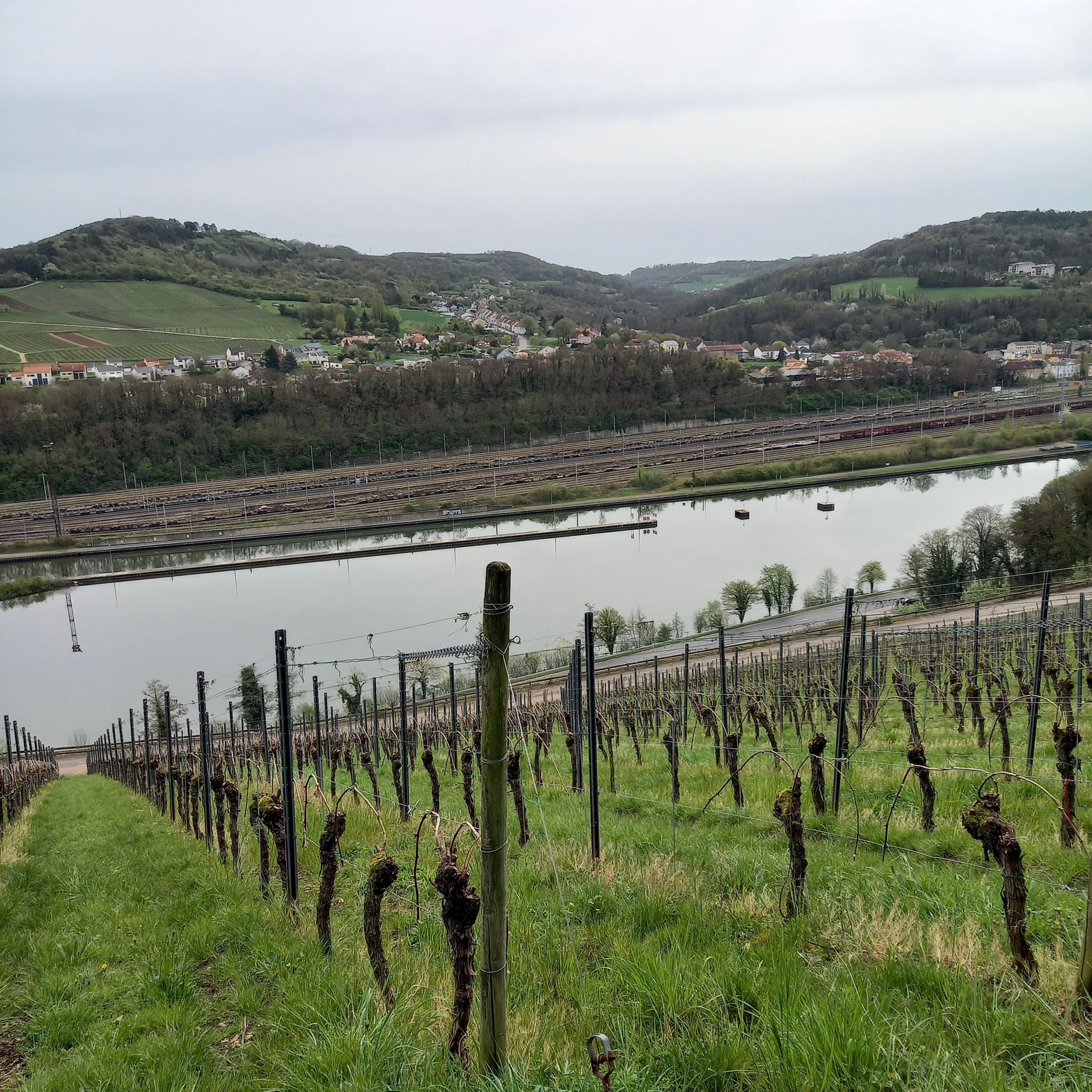 Blick auf Apach