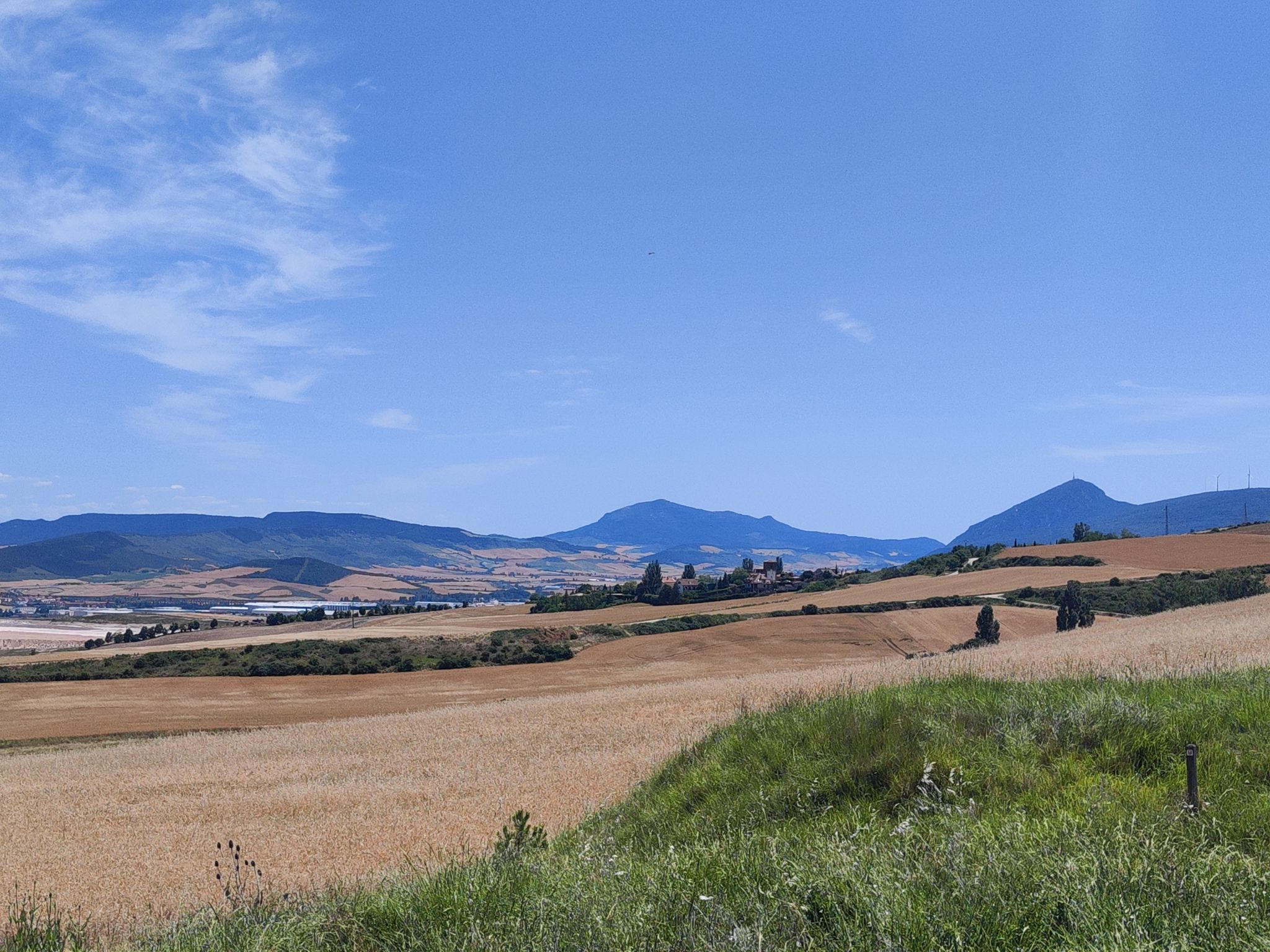 Vistas desde el Mirador de Esparza de Galar