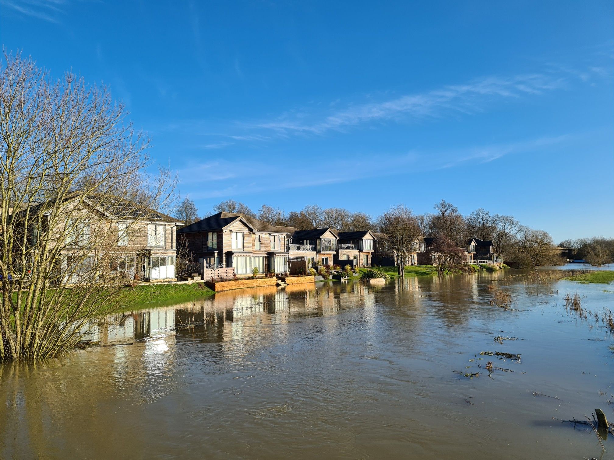 Flooding at Port Holme...