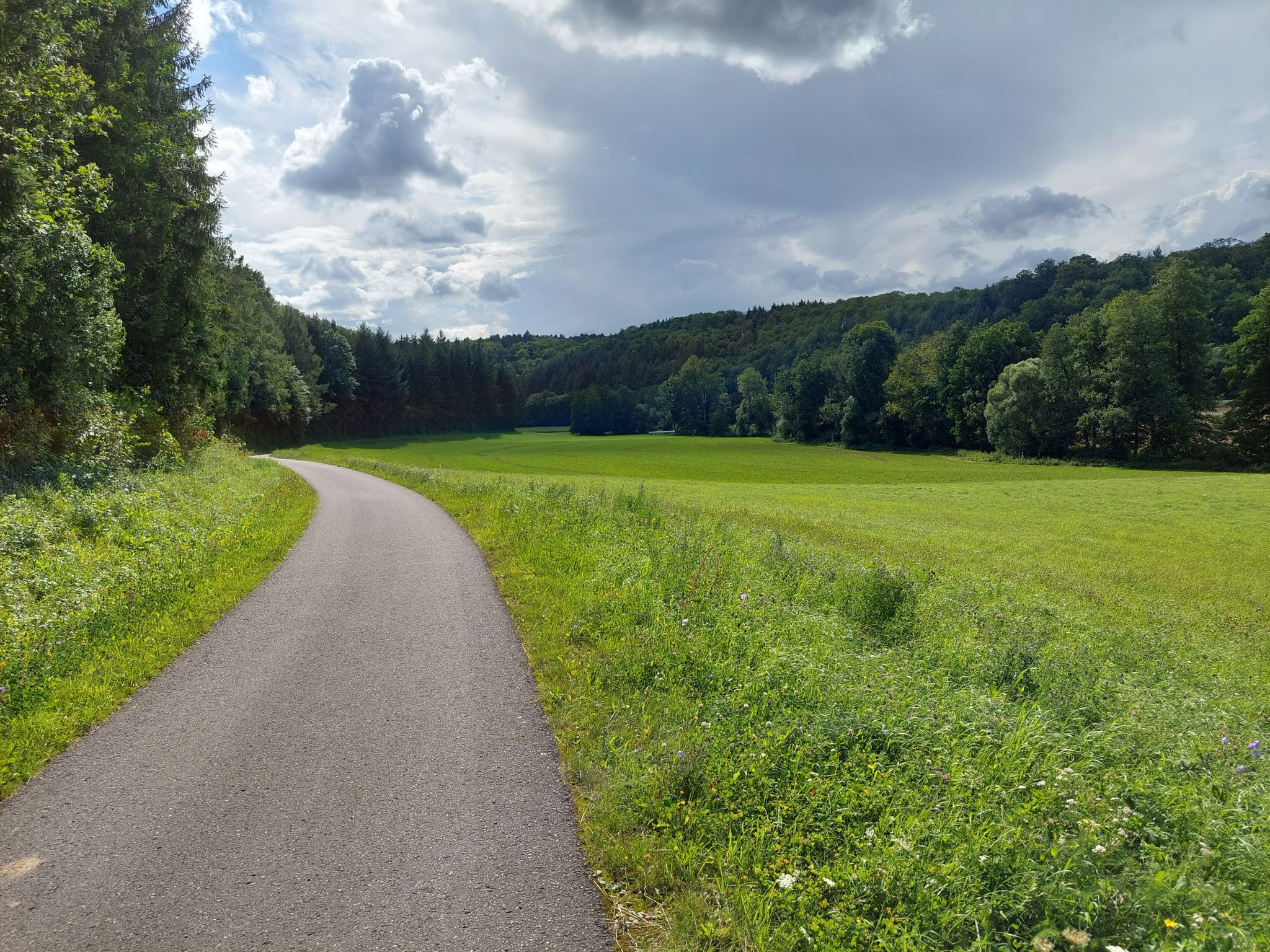 Richtung Unterkessach.  