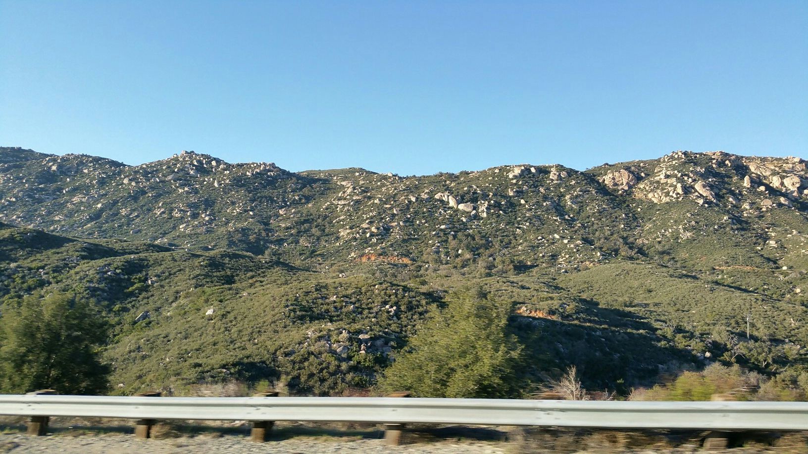 am Interstate 8 nach San Diego