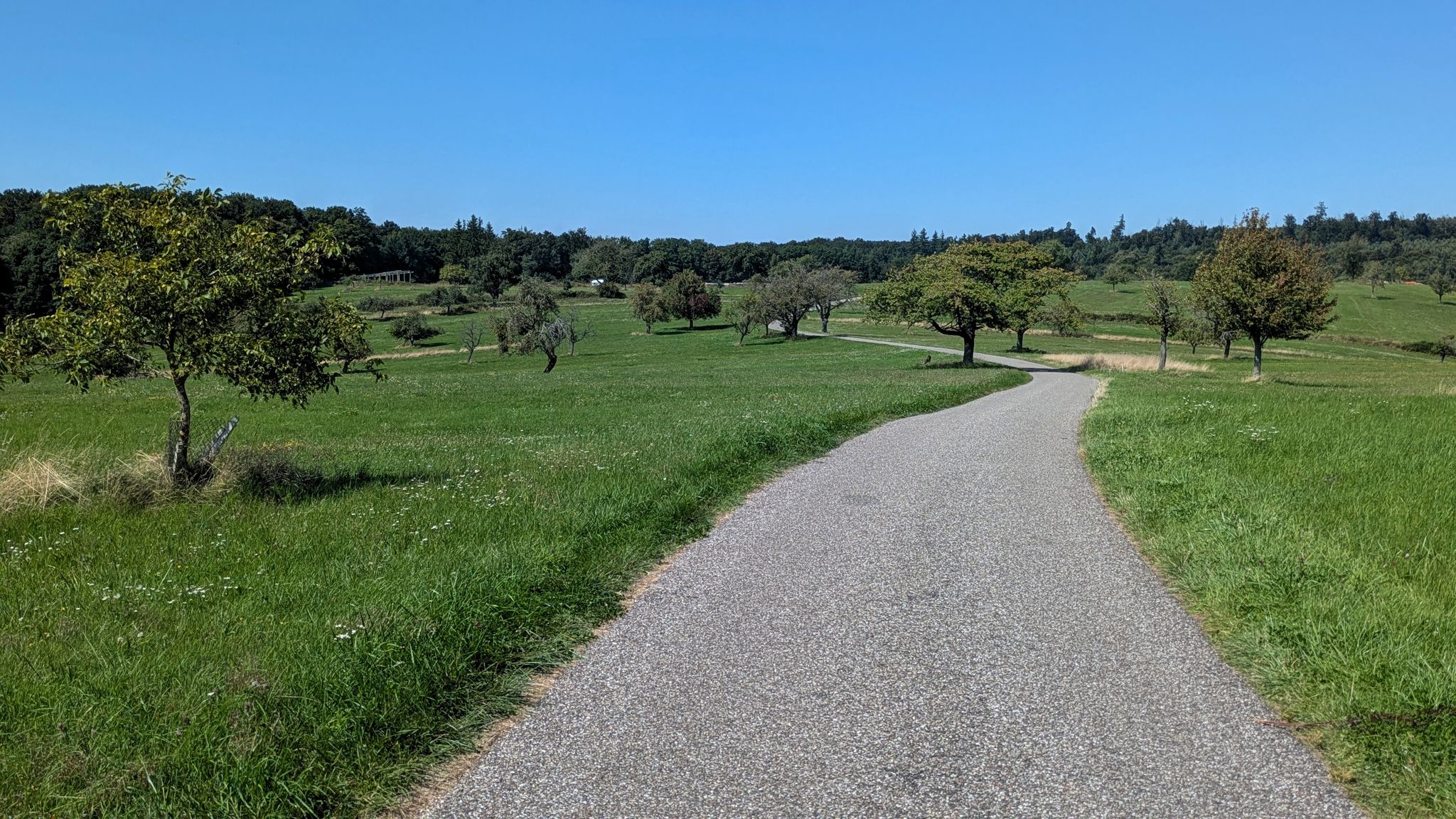 Beginn der Einsamkeit hinter Eschbourg