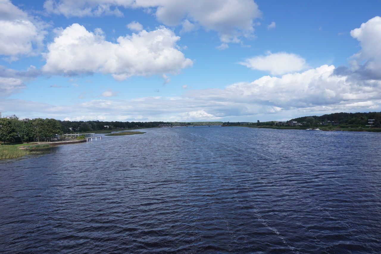 Leilupe (Fluss) bei Jūrmala