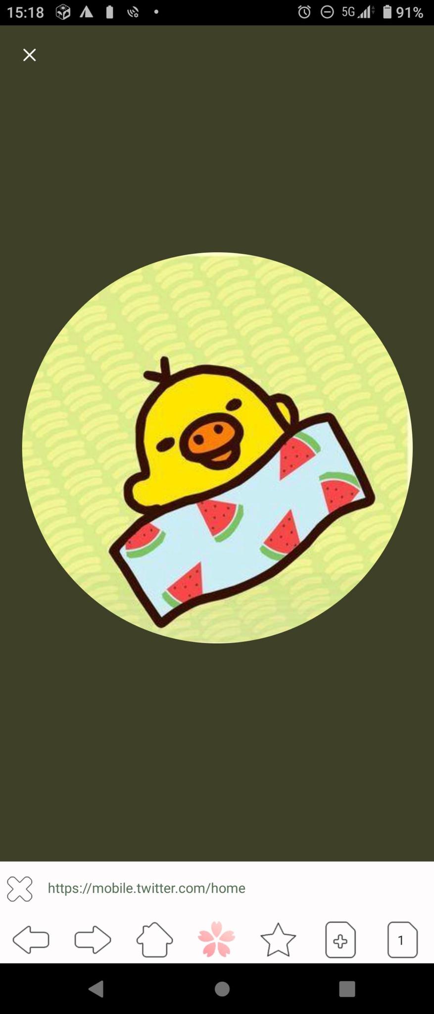 user avatar