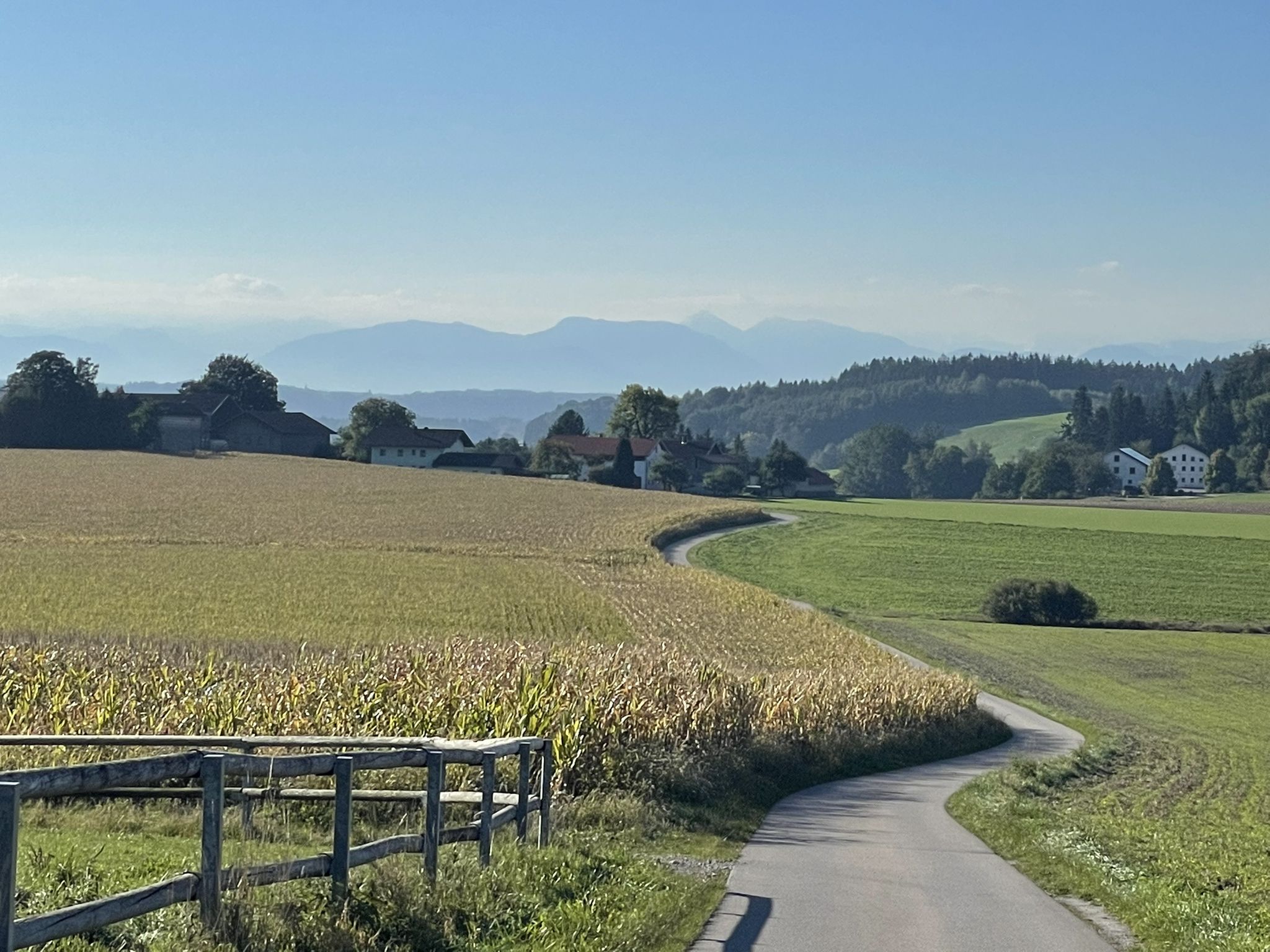 Die Berge kommen näher