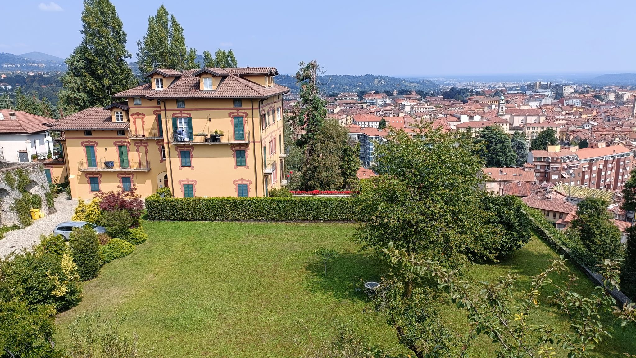 Vista su Biella da Borgo Piazzo