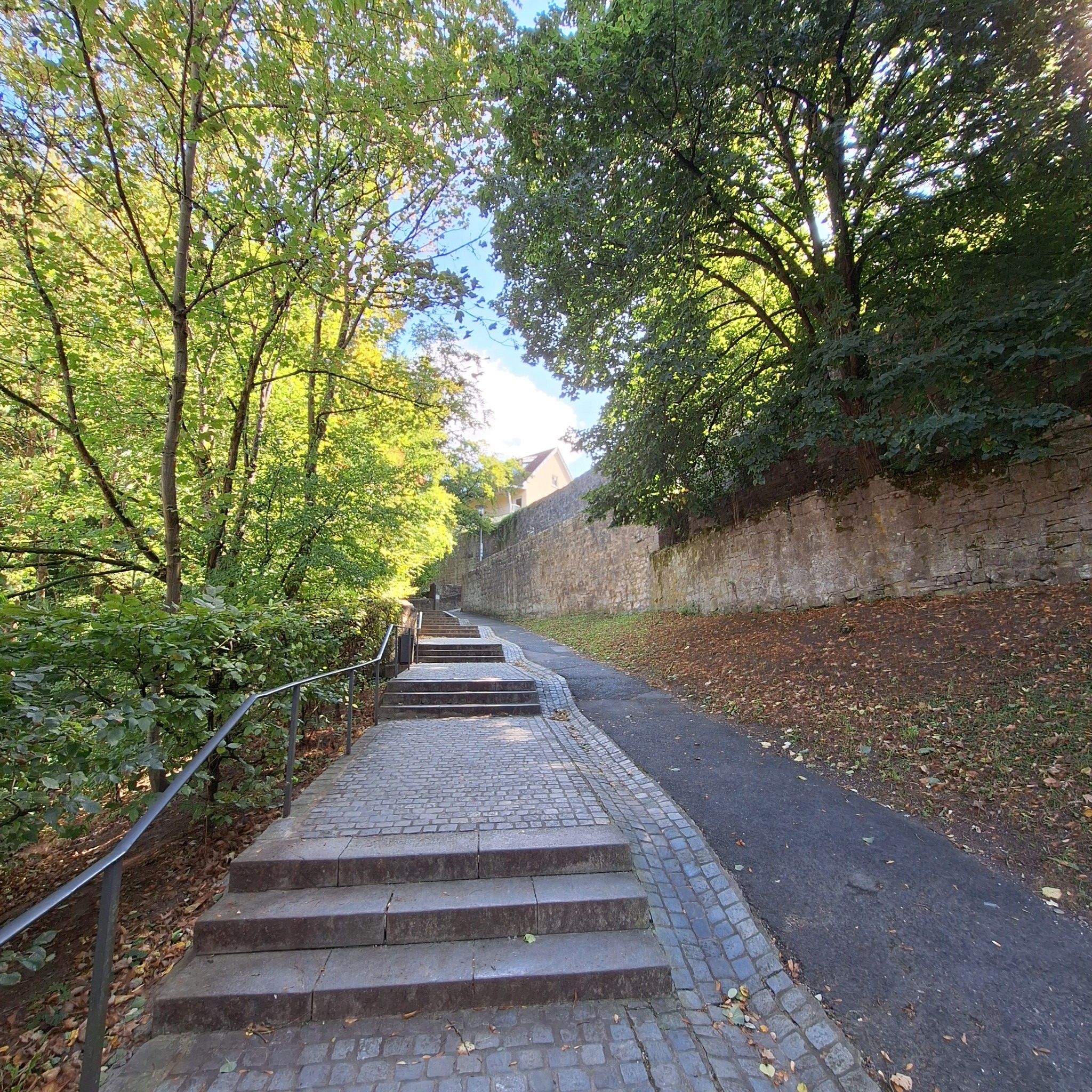 Fussweg zur Stadtmitte