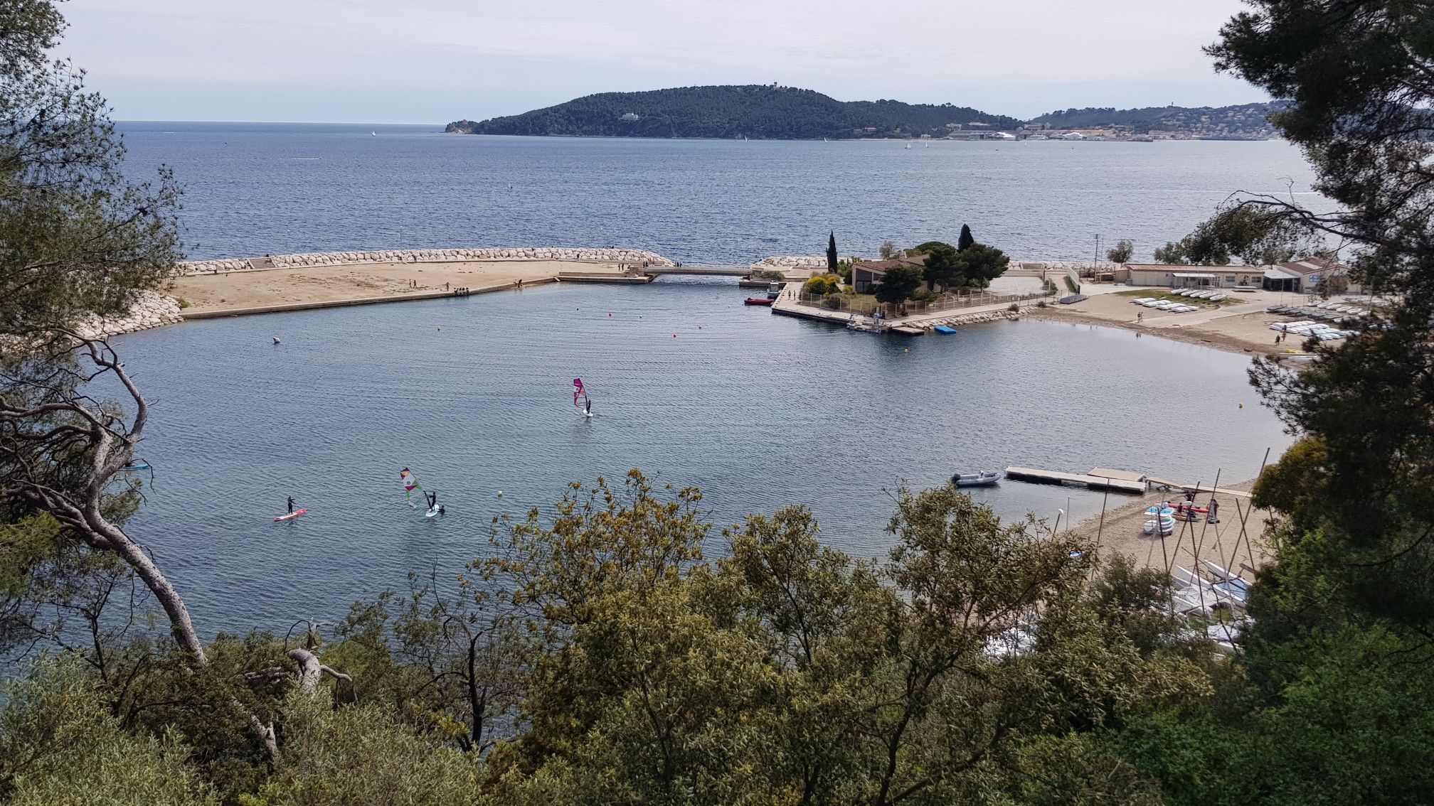 La base nautique.