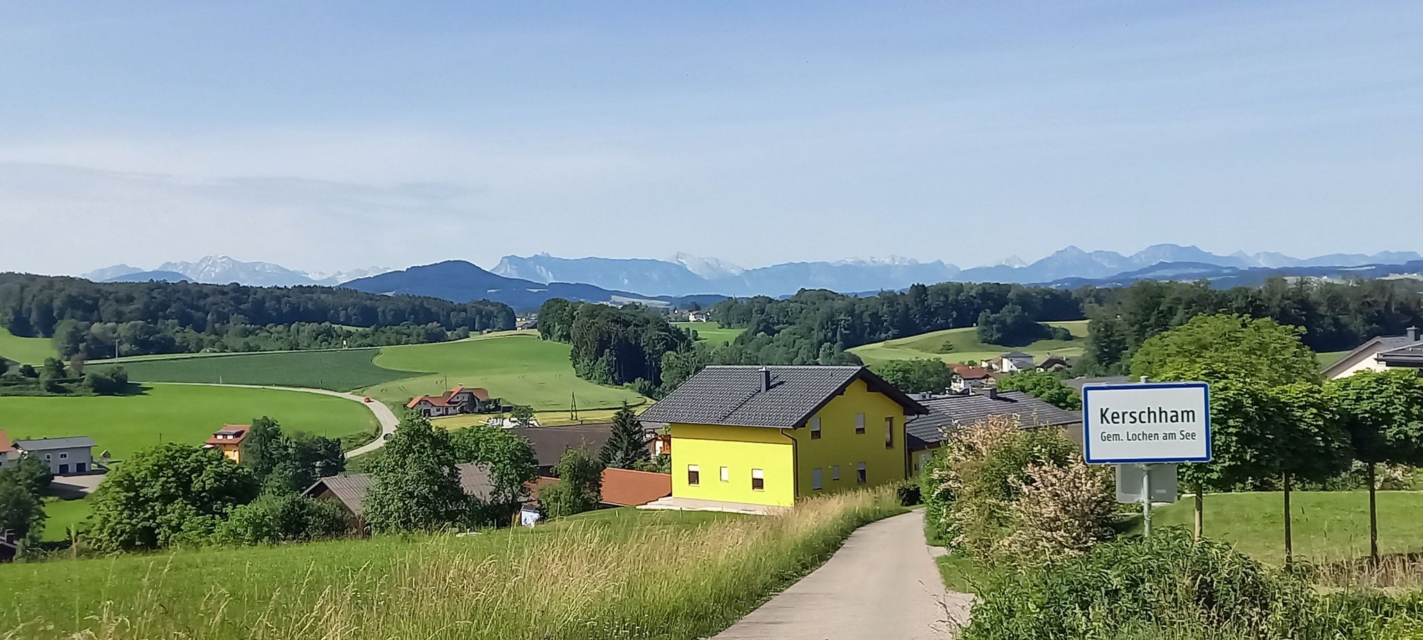 Wolfi's (Mozarts) Berge in Sichtweite