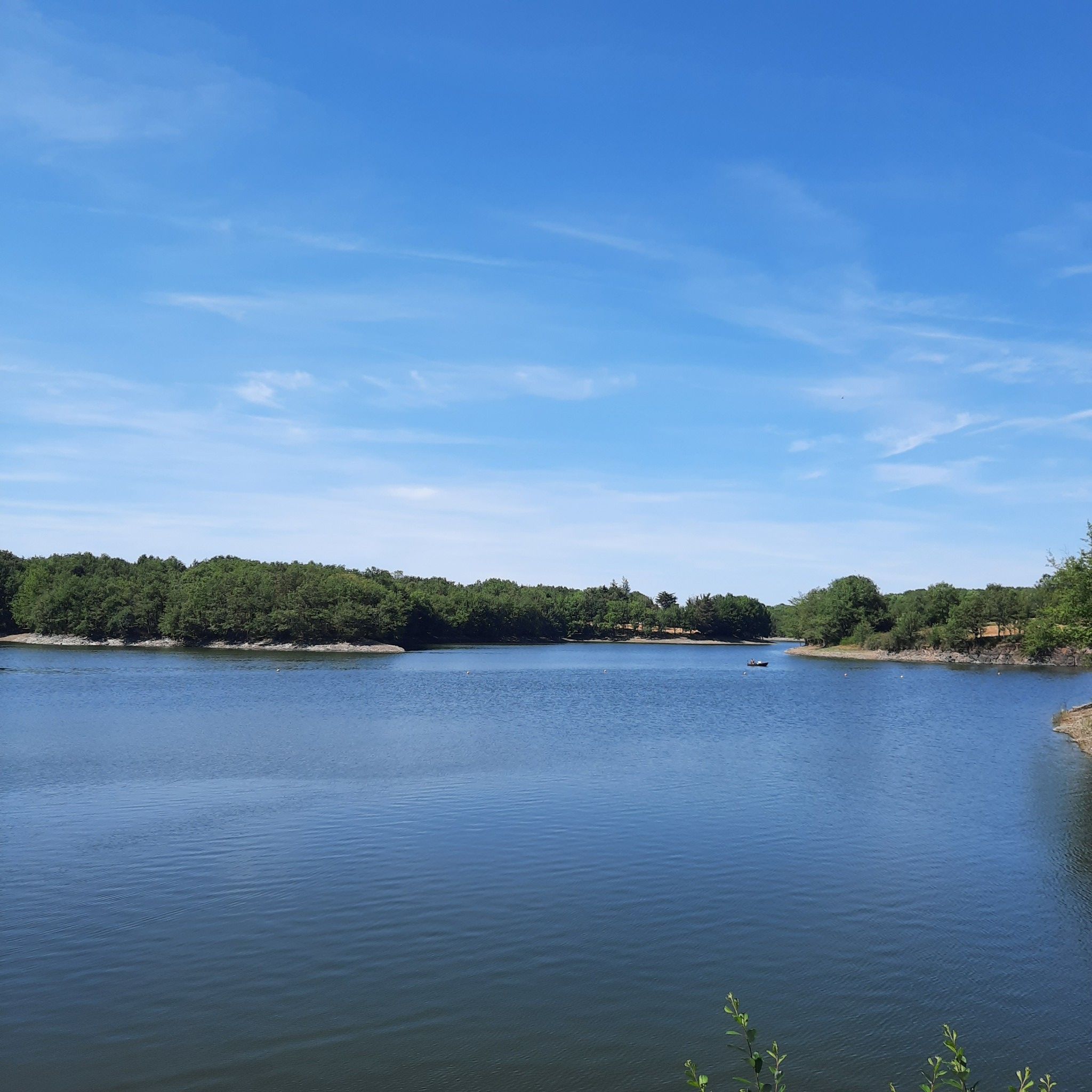 Le lac de Saint Vincent sur Graon