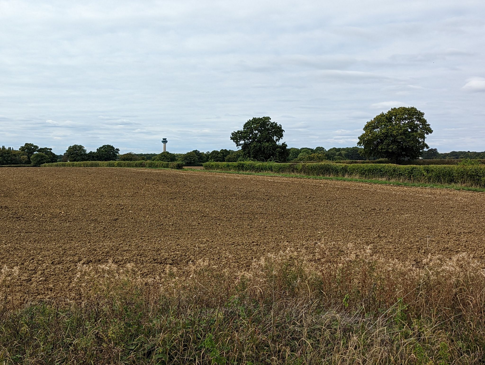 Stansted Control Tower from Smiths Green