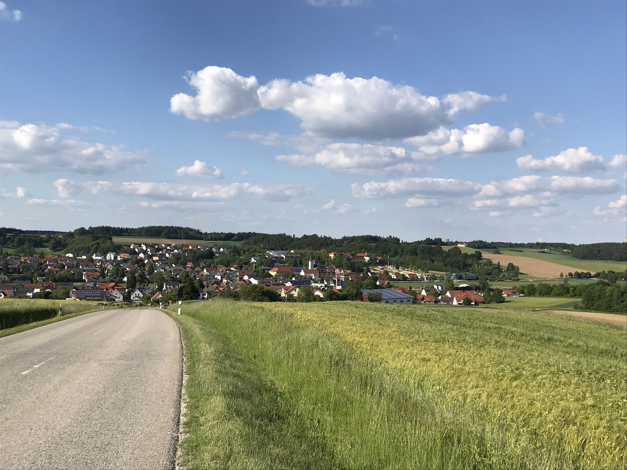 Blick auf Furth