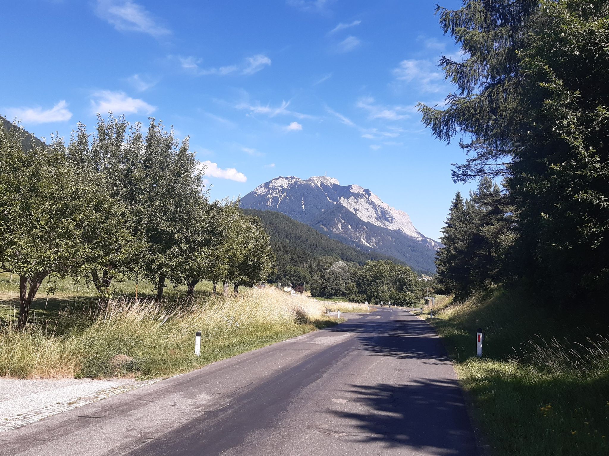 Blick zum Dobratsch (Villacher Alpe)