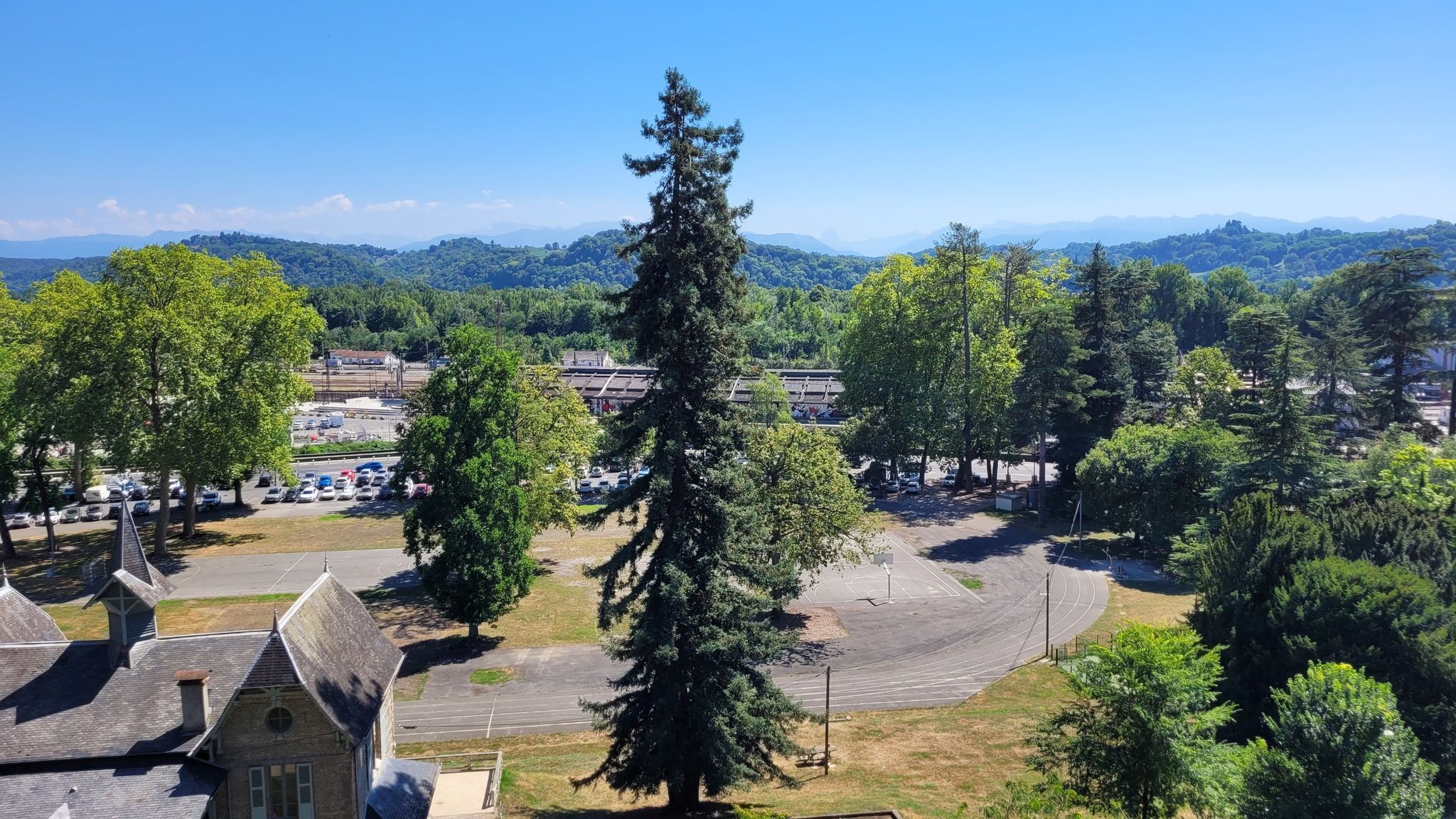 Le parc Tissier et son stade.