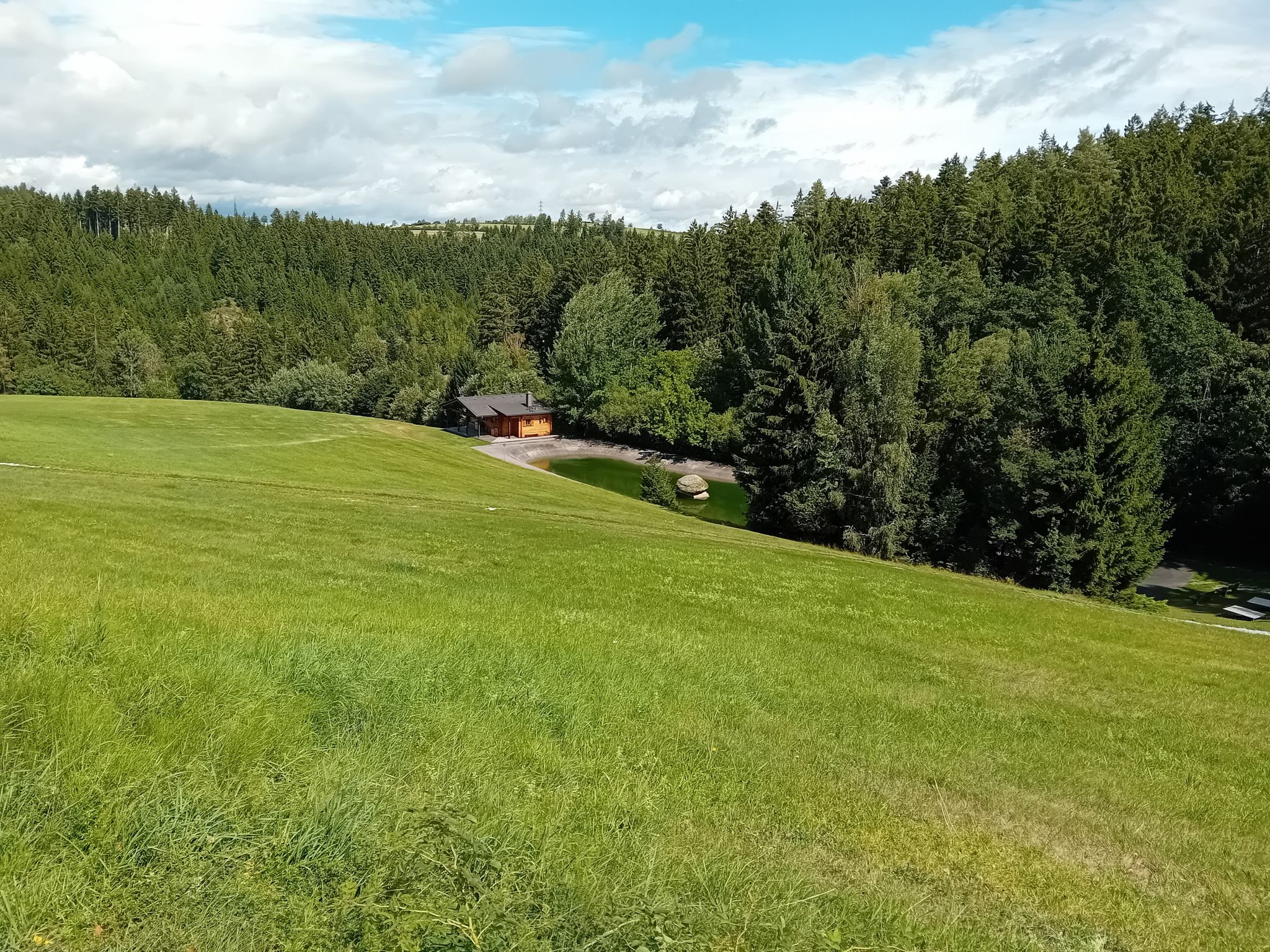 Teich bei der Schwarz-Alm