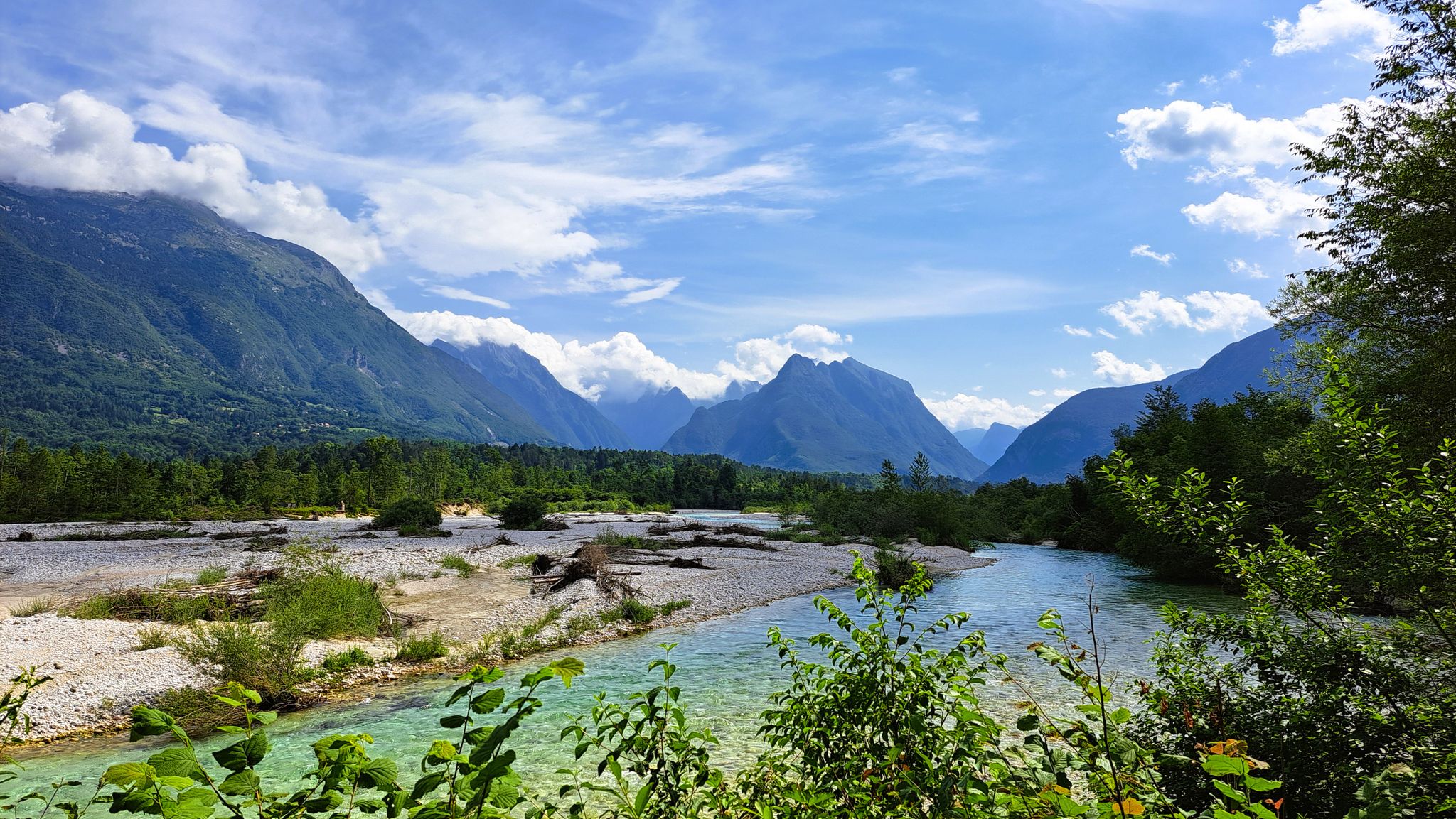 Soca bei Bovec