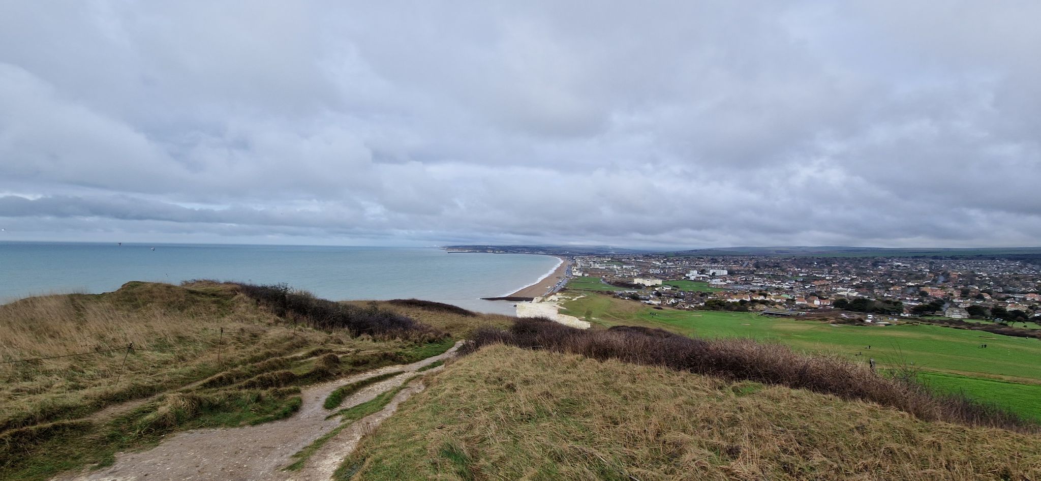 Seaford and Brighton in Distance