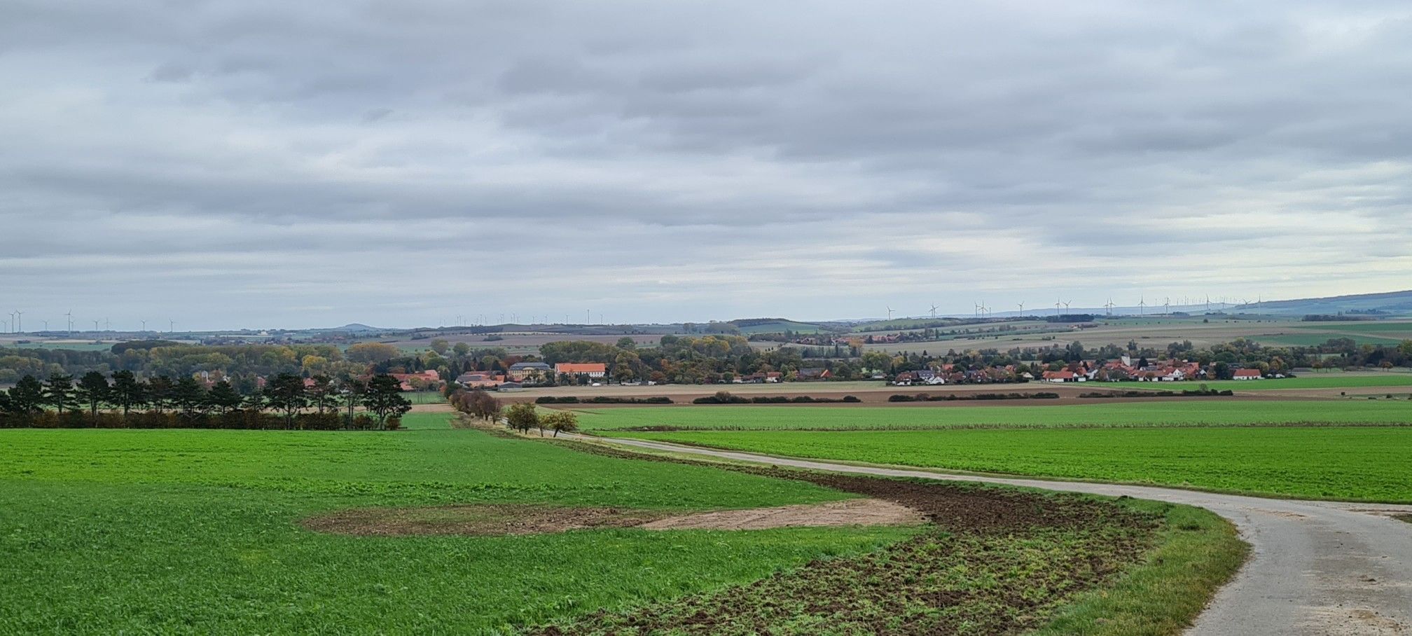Dorstadt in Sicht