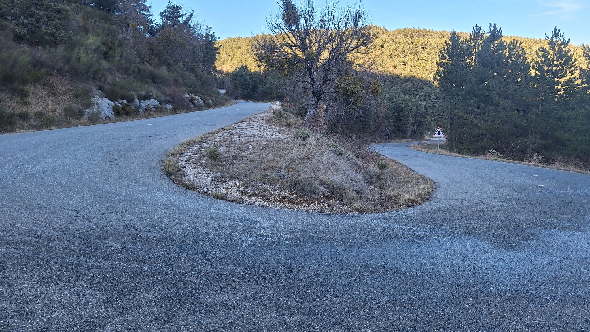 Montée du Col de Perty.