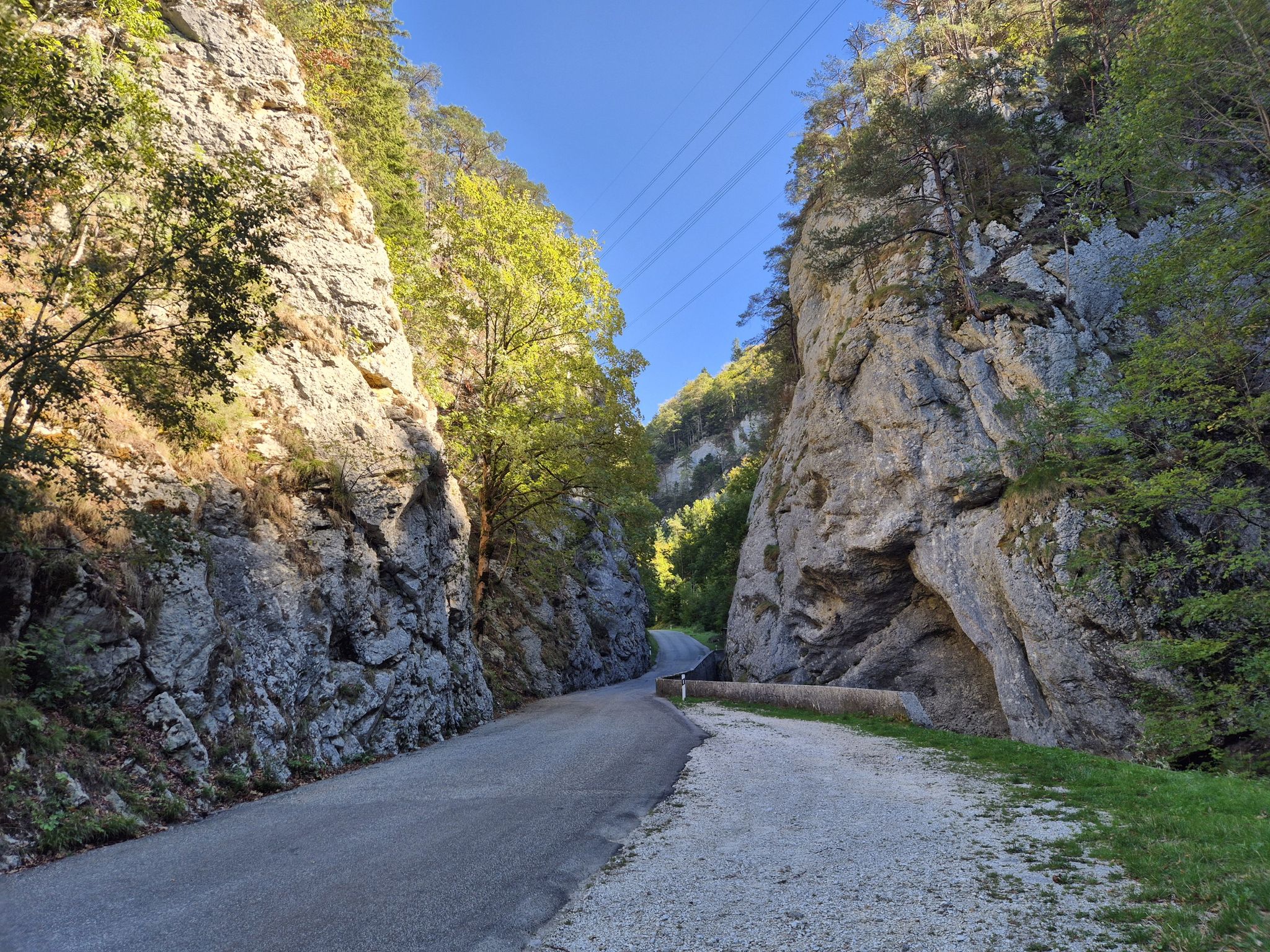 Richtung Scheltenpass