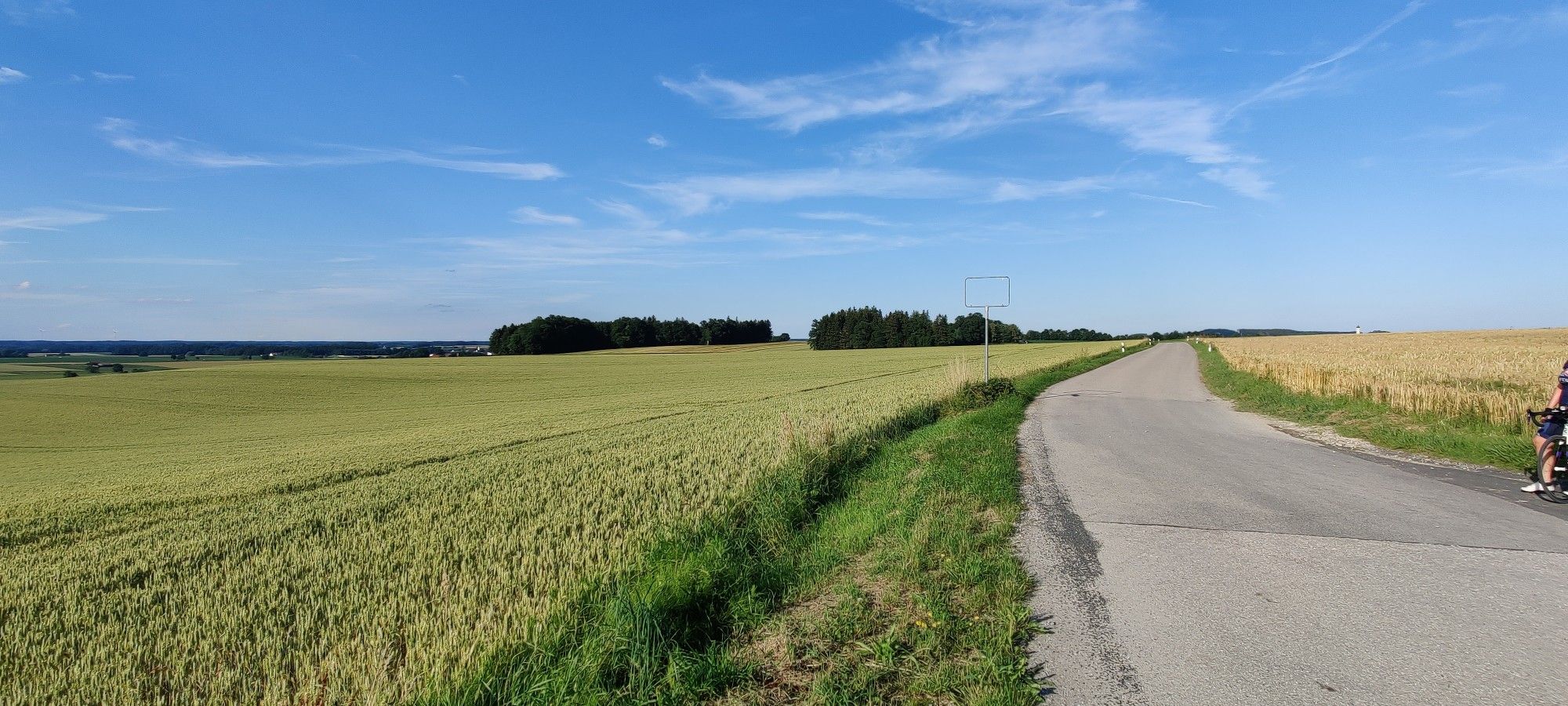 tolles Panorama von der Oberschweinbacher Höhe