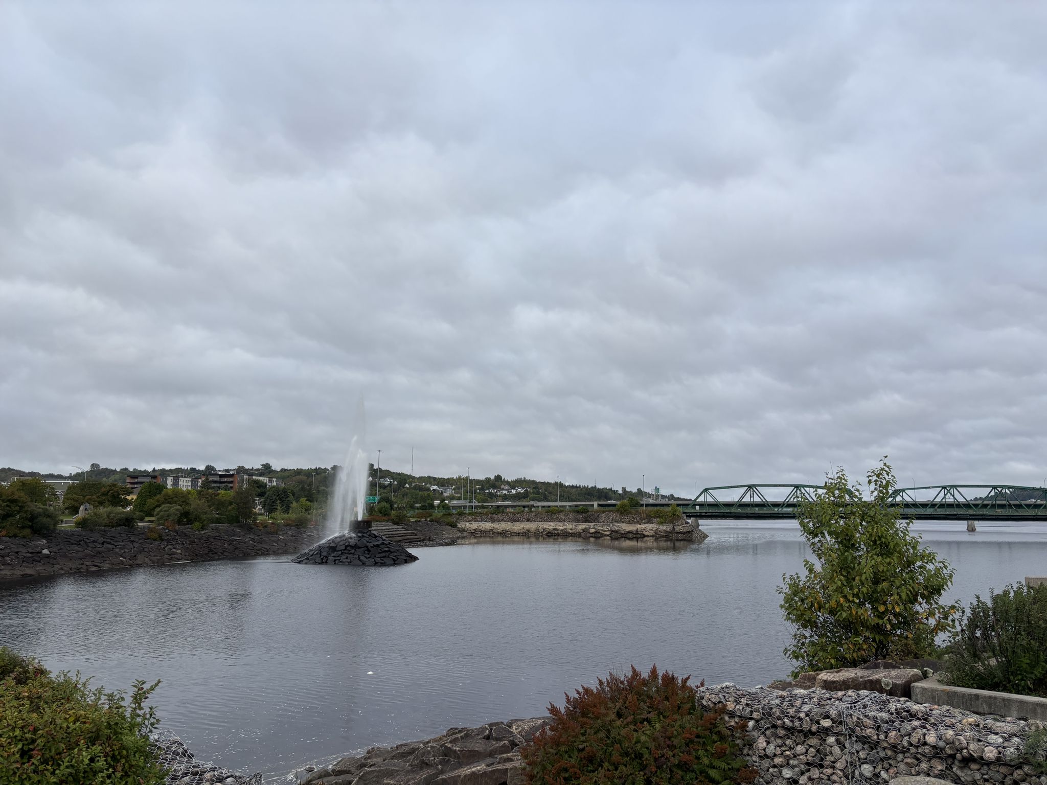 Saguenay waterfront.