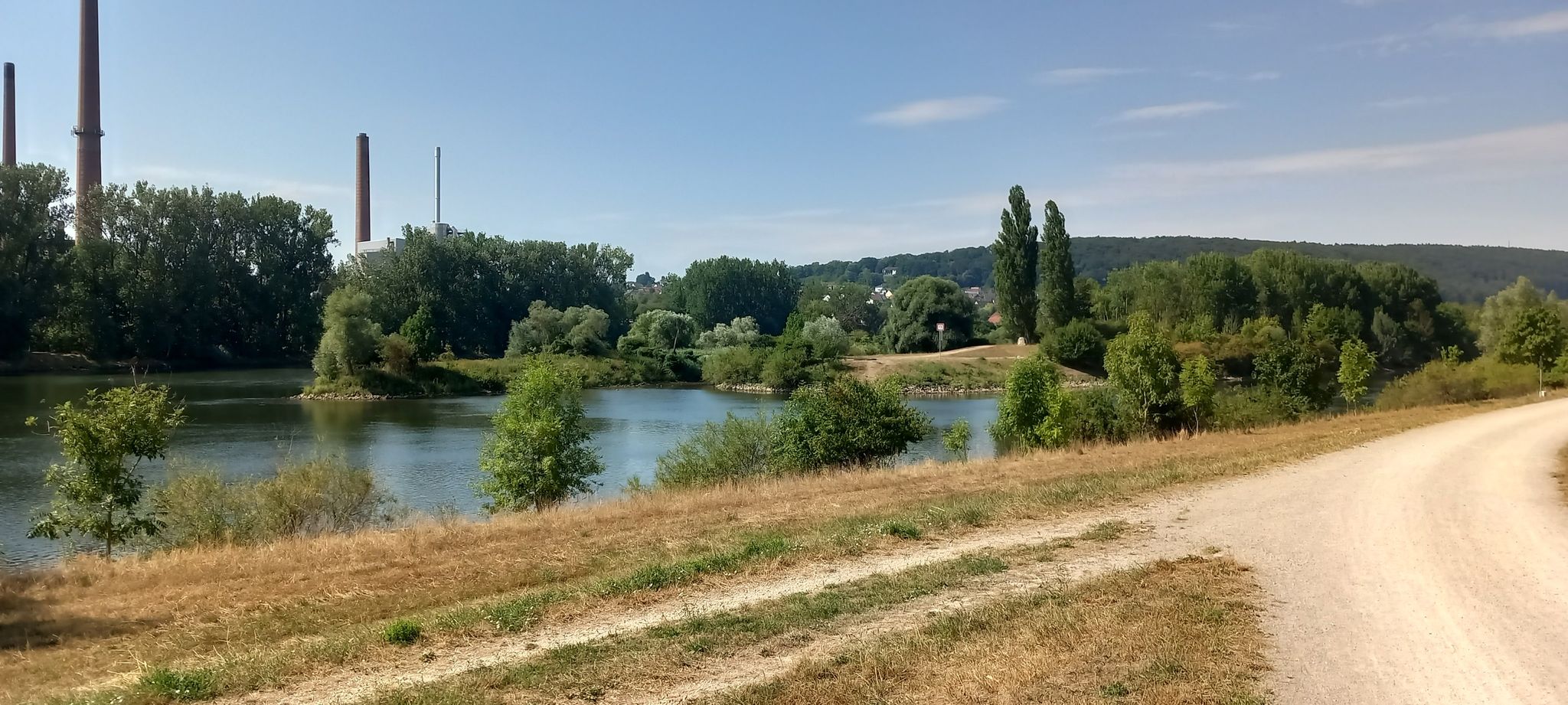 Zusammenflusd vom Donau und Altmühl