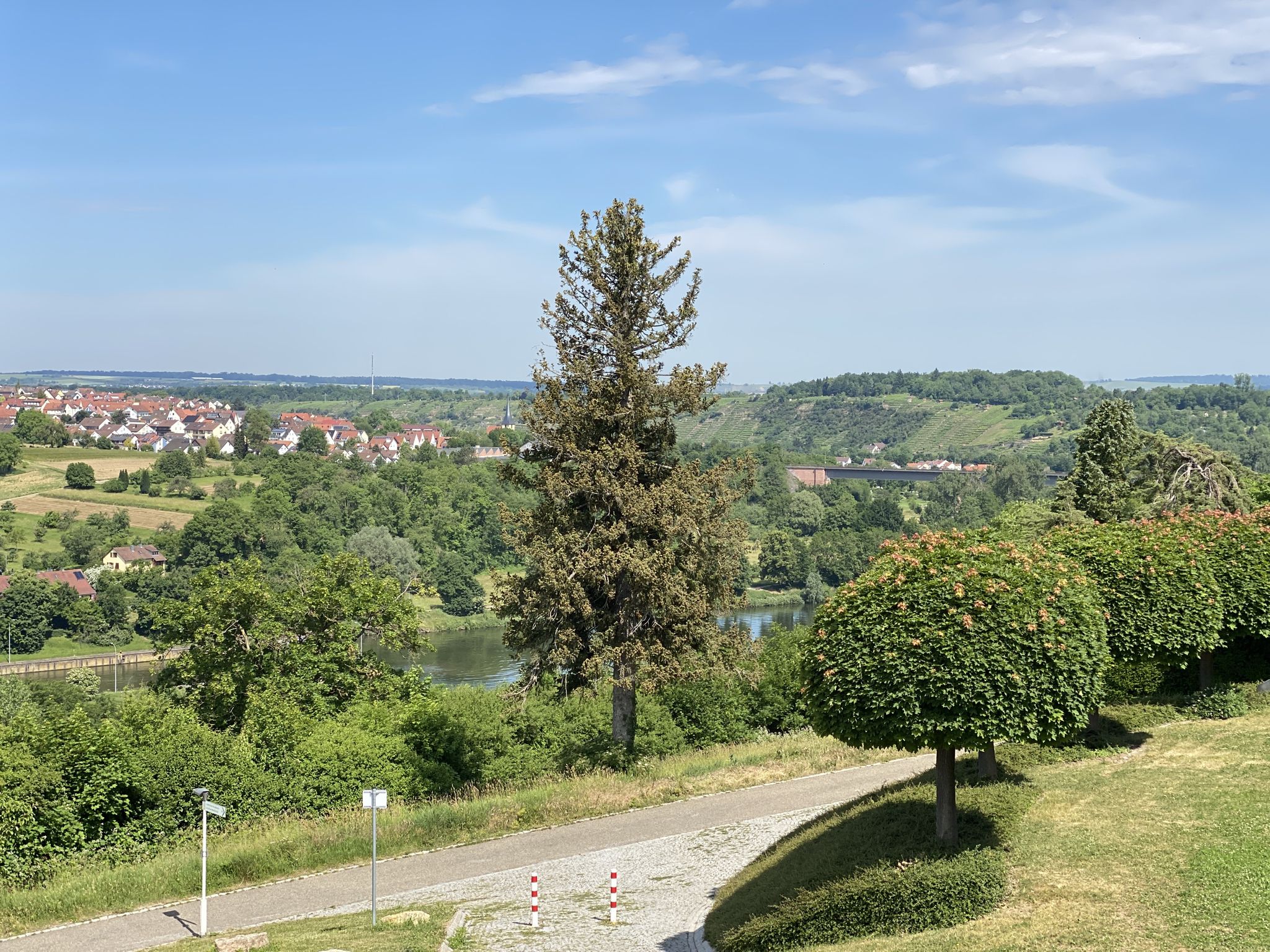 der schönere Blick von der Schillerhöhe