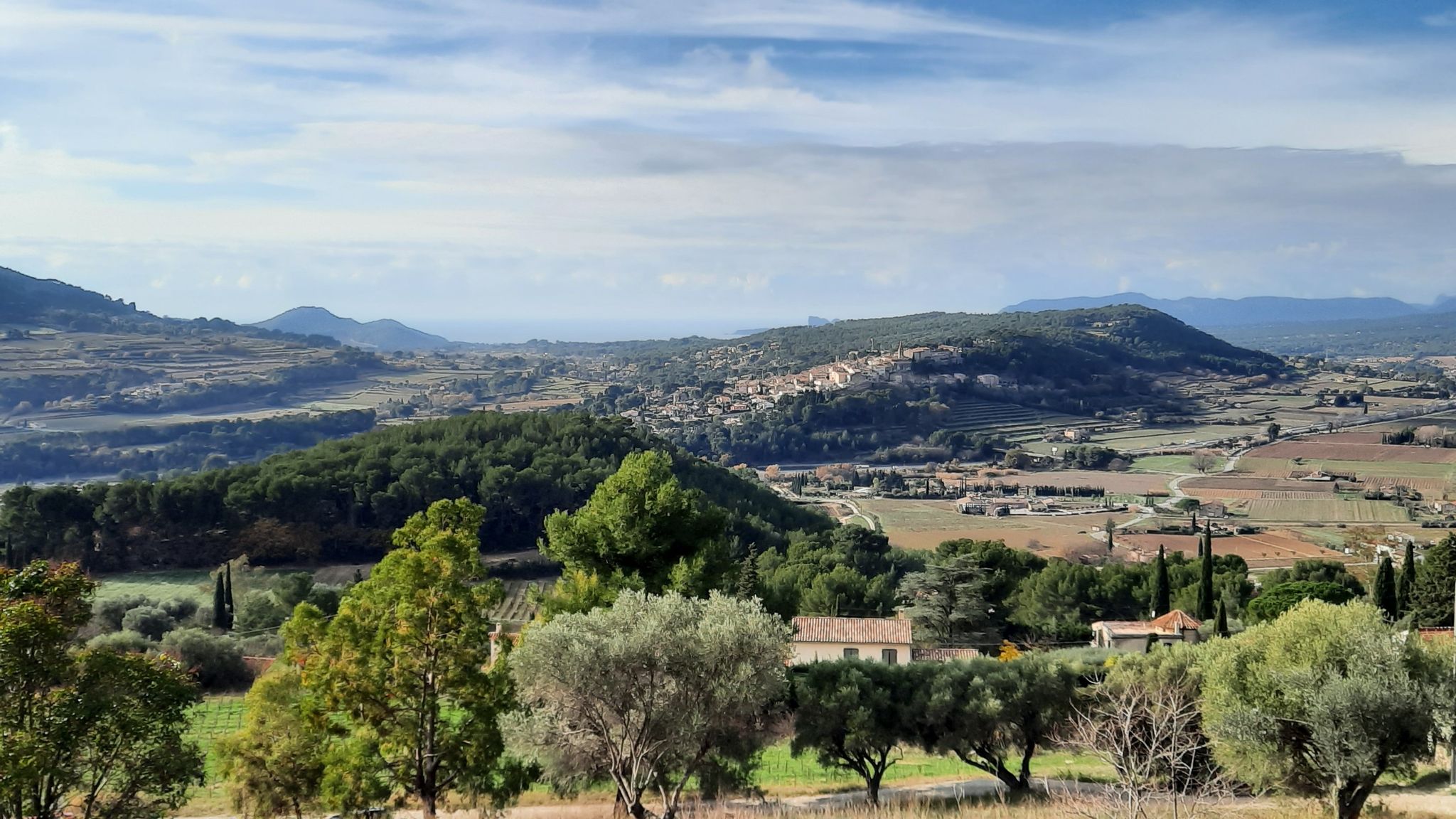 Blick in die Landschaft