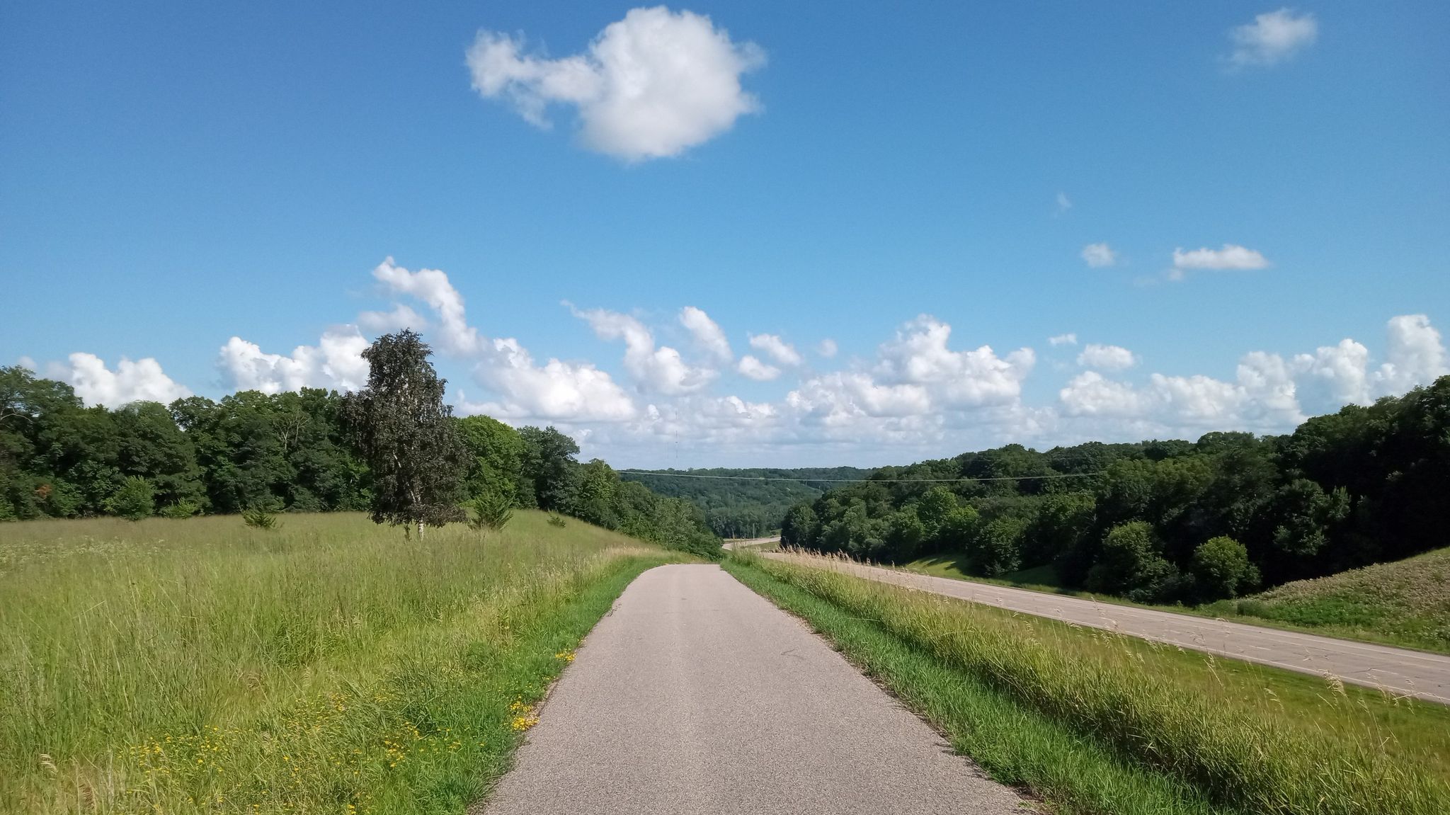 Top of the "big hill"