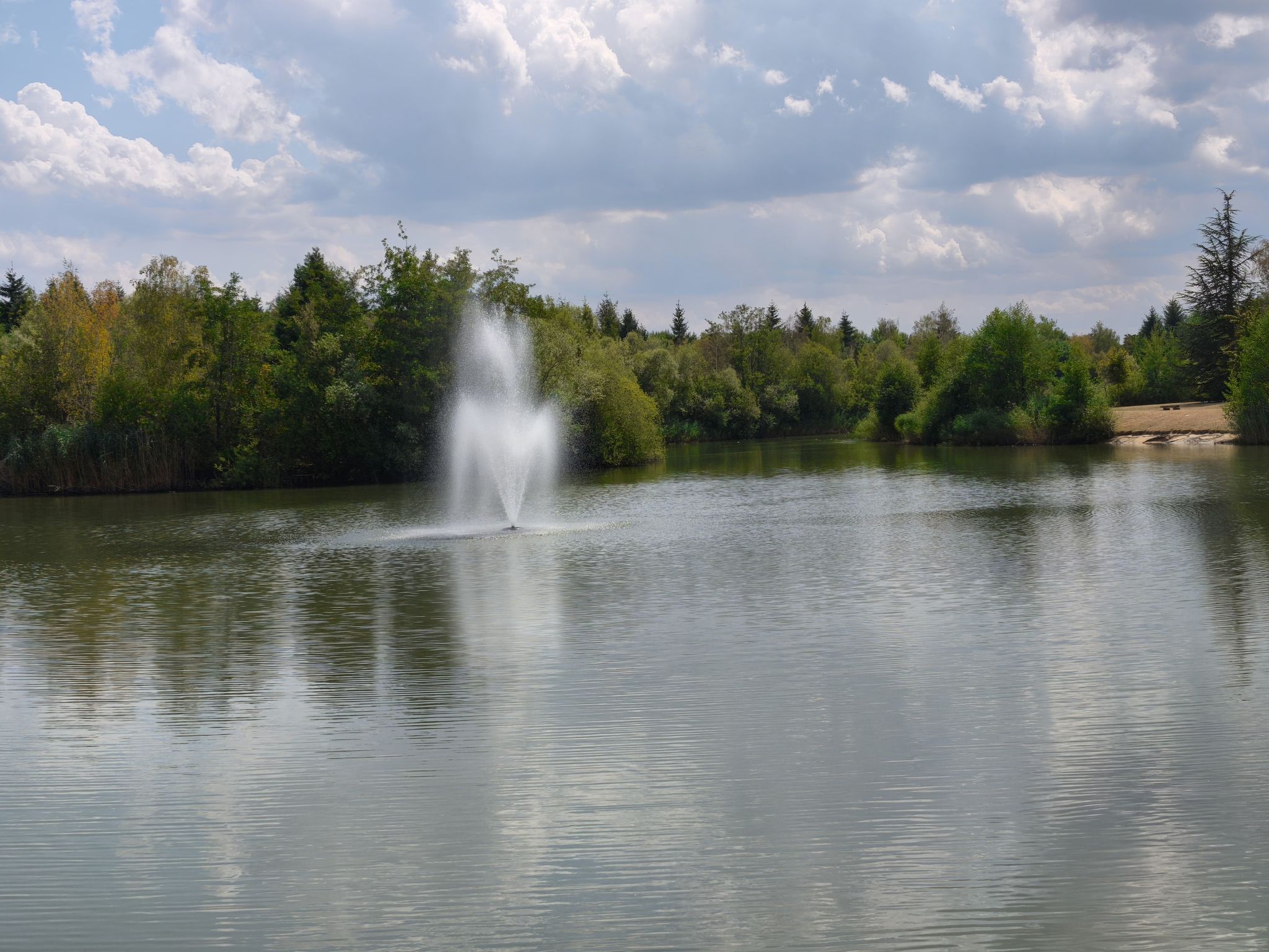 plan d'eau bois de Coulanges 