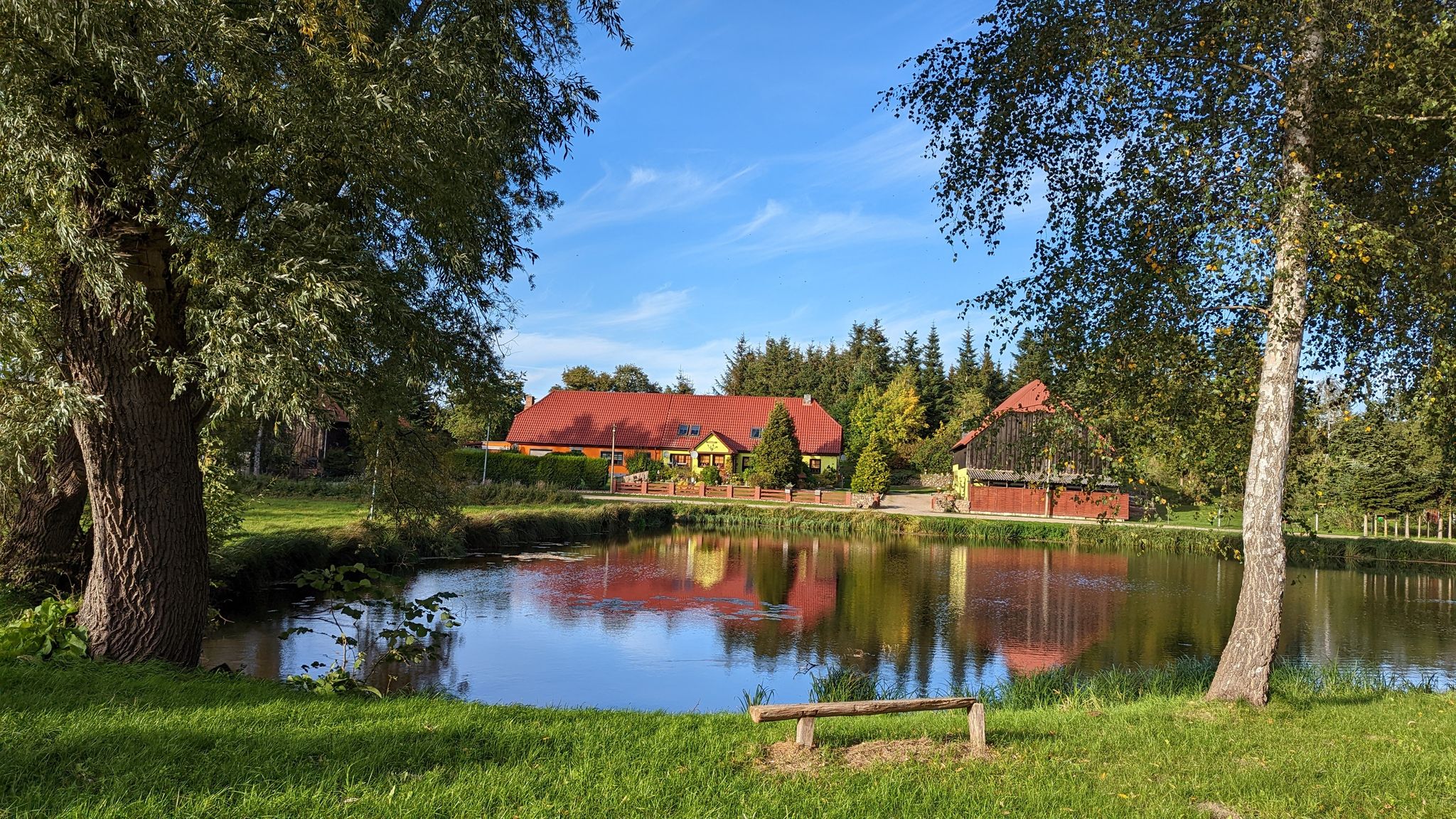 Dorfteich in Alt Quitzenow