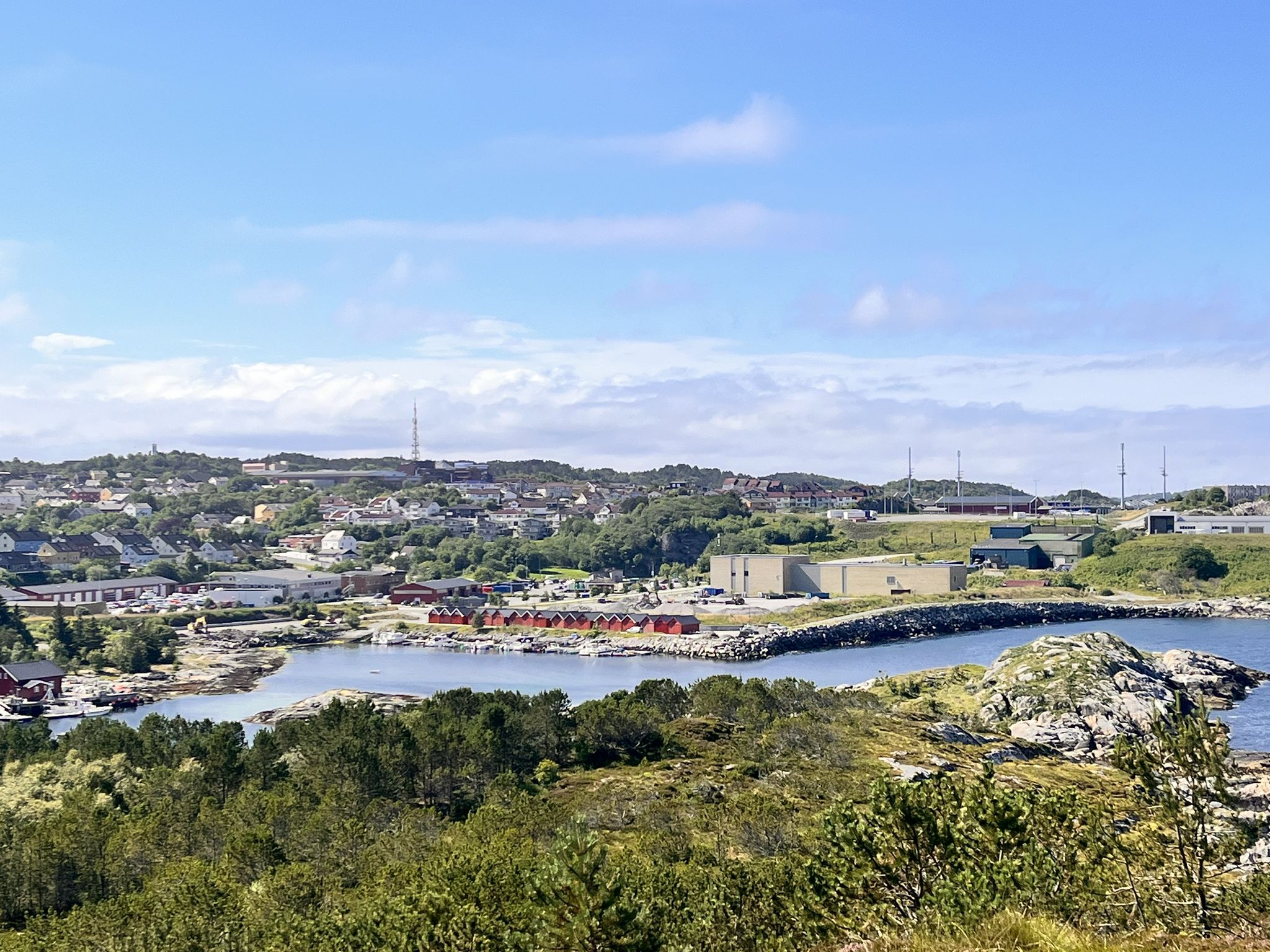 Blick auf Kristiansund