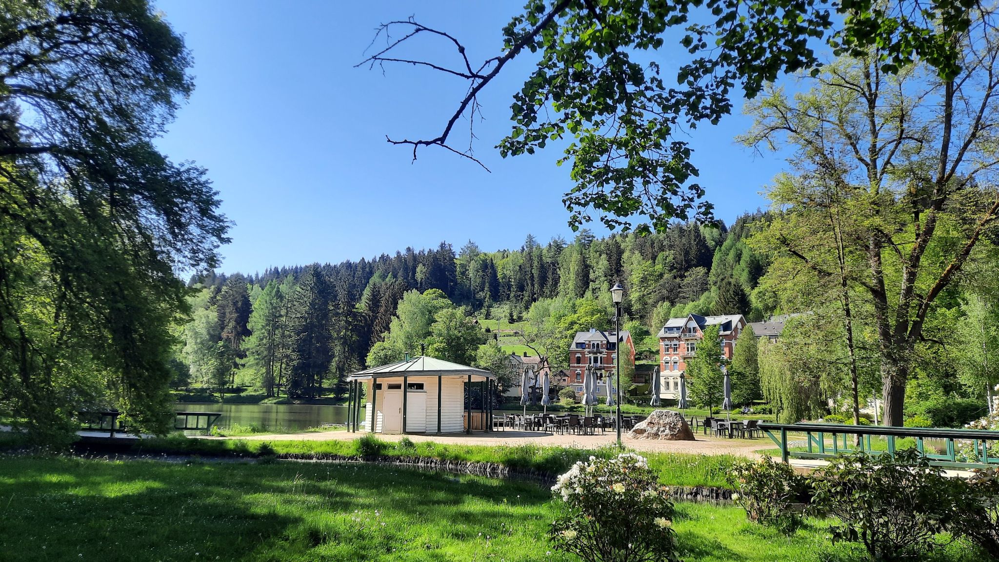 Blick zum Gondelteich