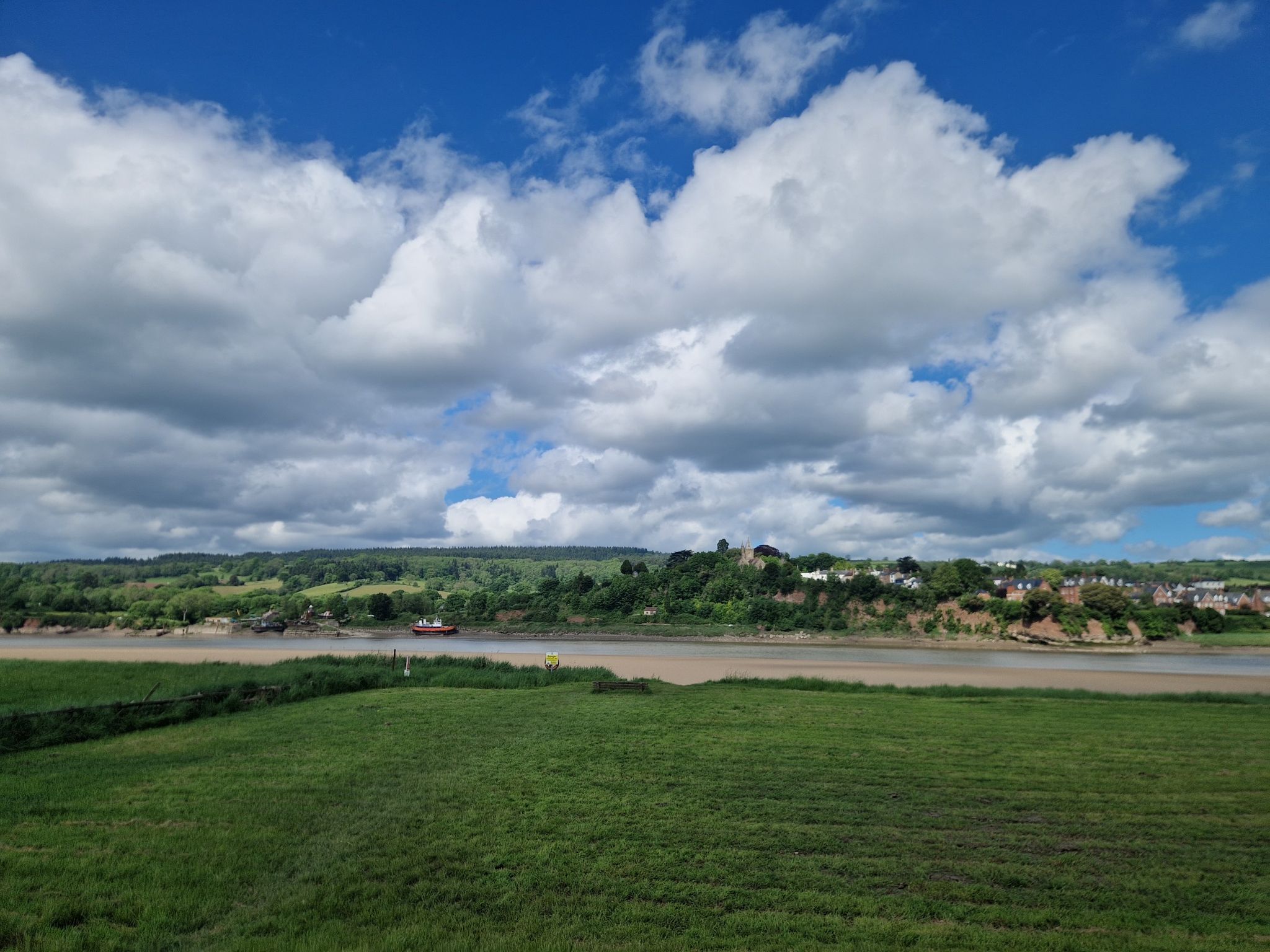 View across the Severn
