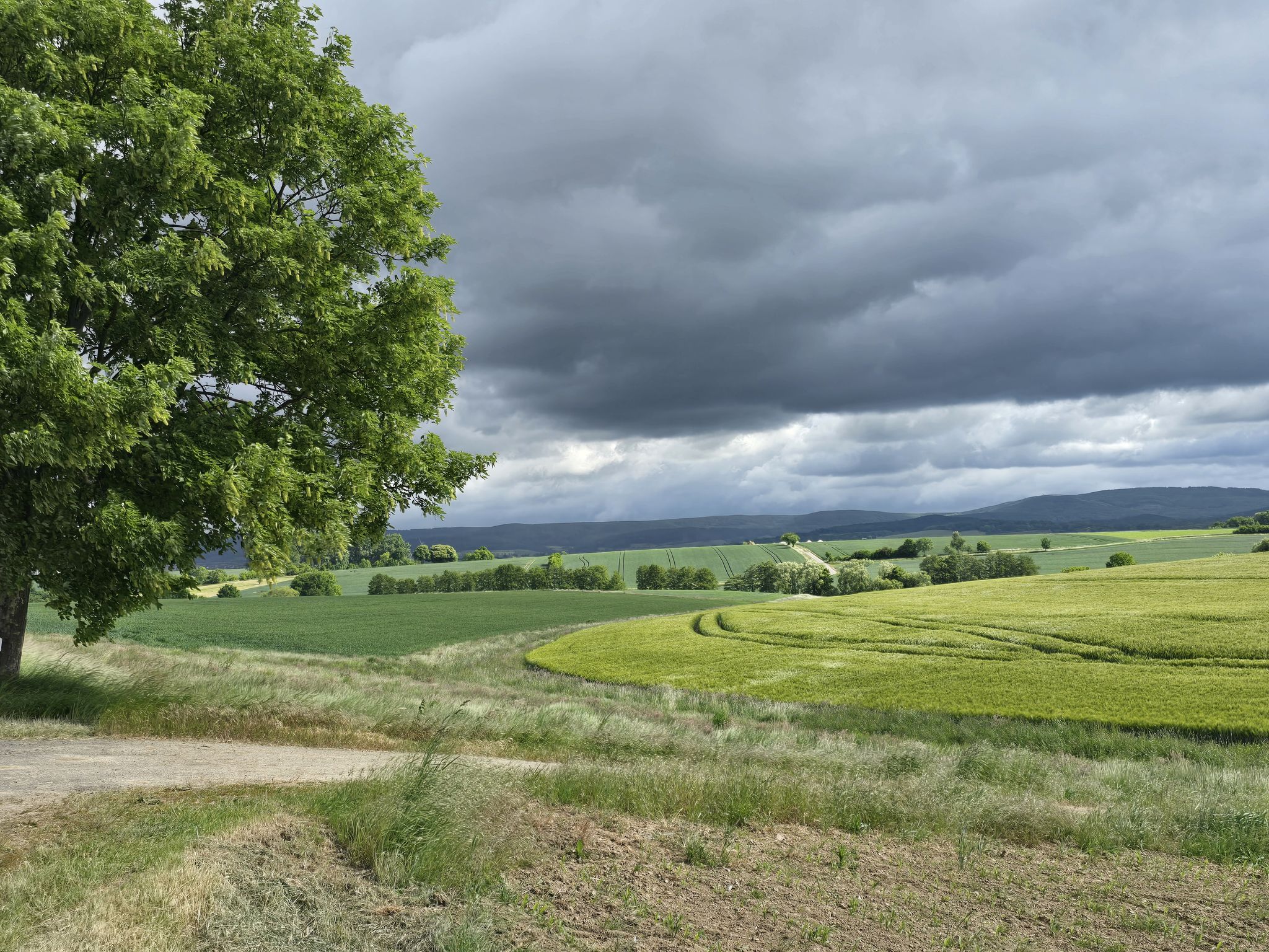Das Wetter war sehr abenteuerlich, aber auch irgendwie aufregend..