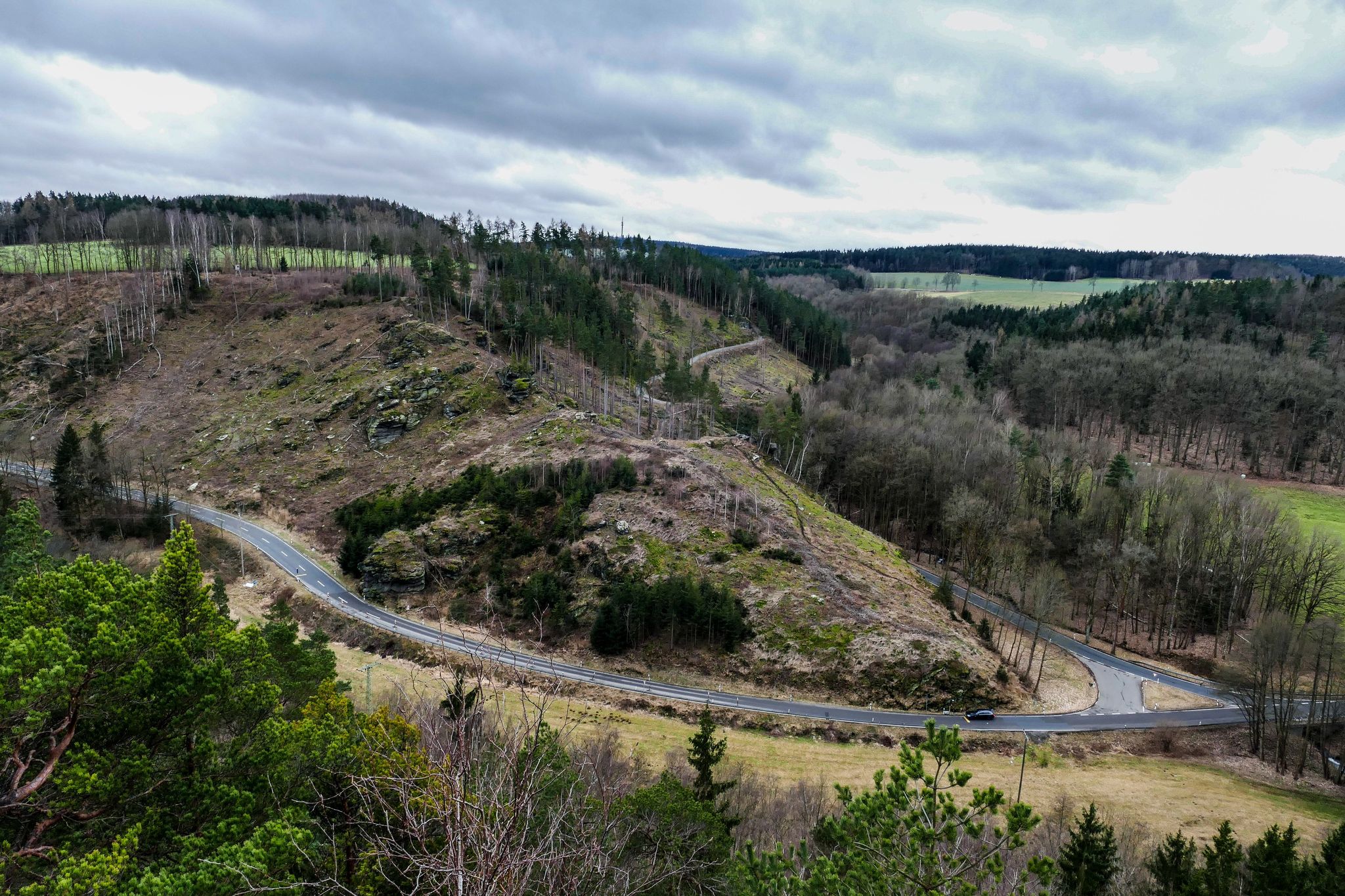 Blick von den Köhlerspitzen