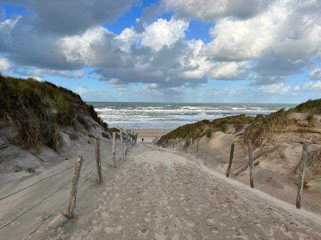 strand afgang nabij camping de lakens
