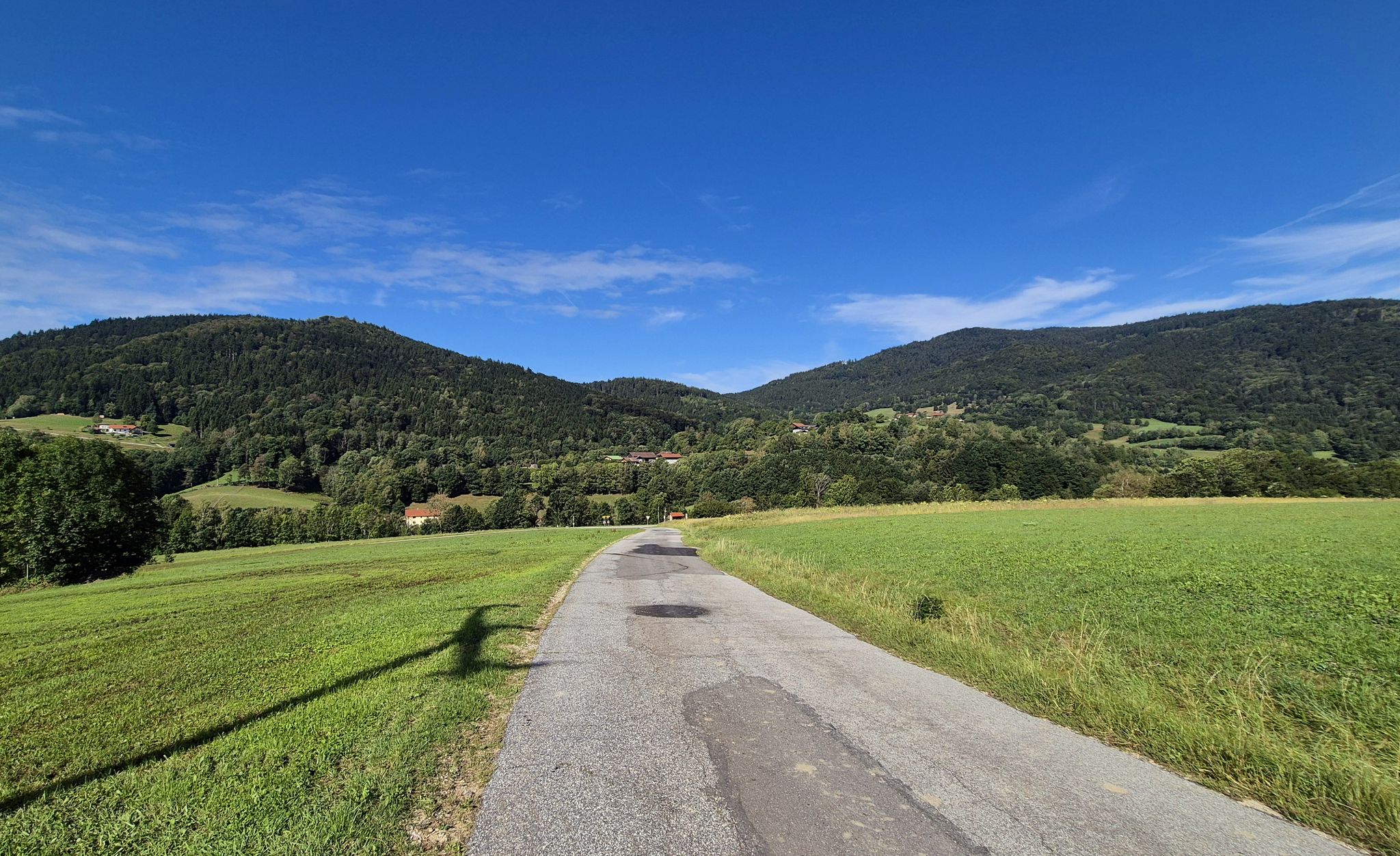 Blick zum Fuchsberg (links)