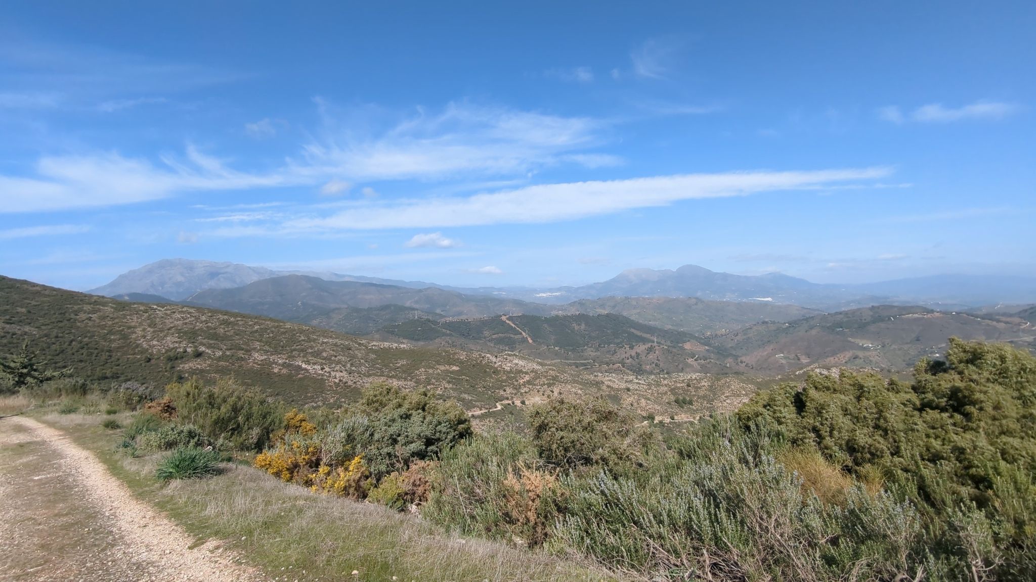 View of Torrecilla, Yunquera, Sierra Pietra, Alozaina