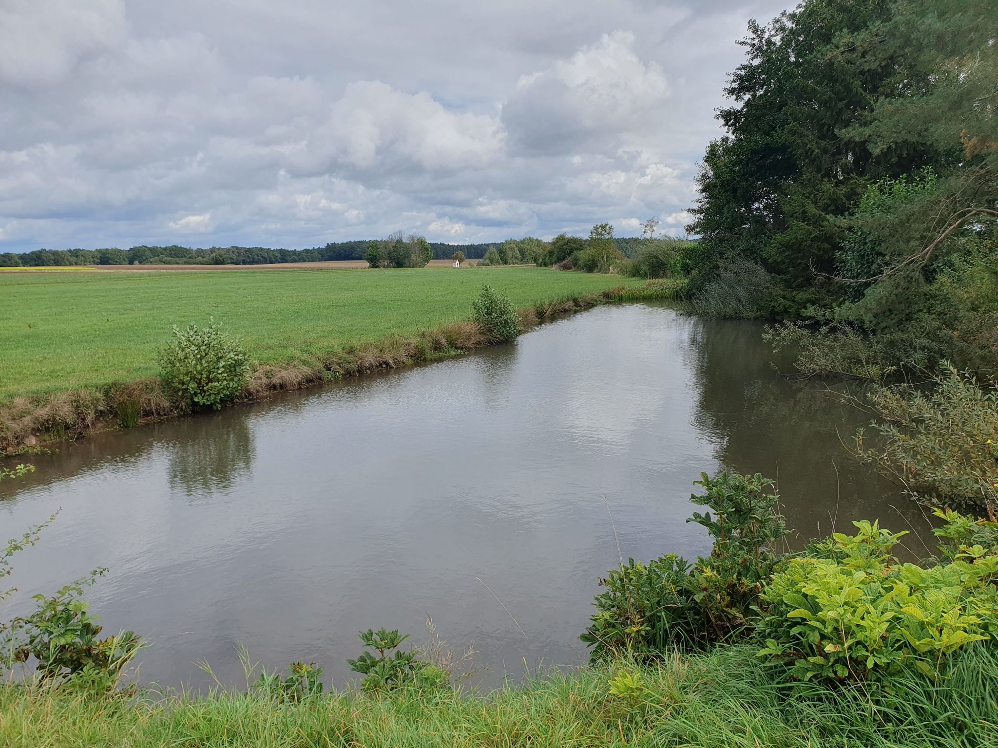 Kleiner Weiher vor Wolframs-Eschenbach