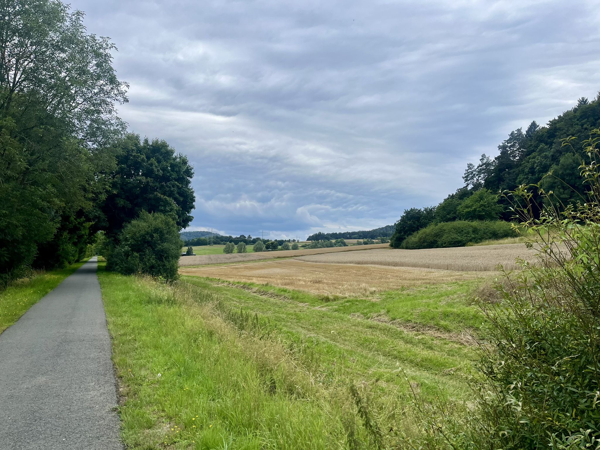 Radweg nach Niedereisenhausen